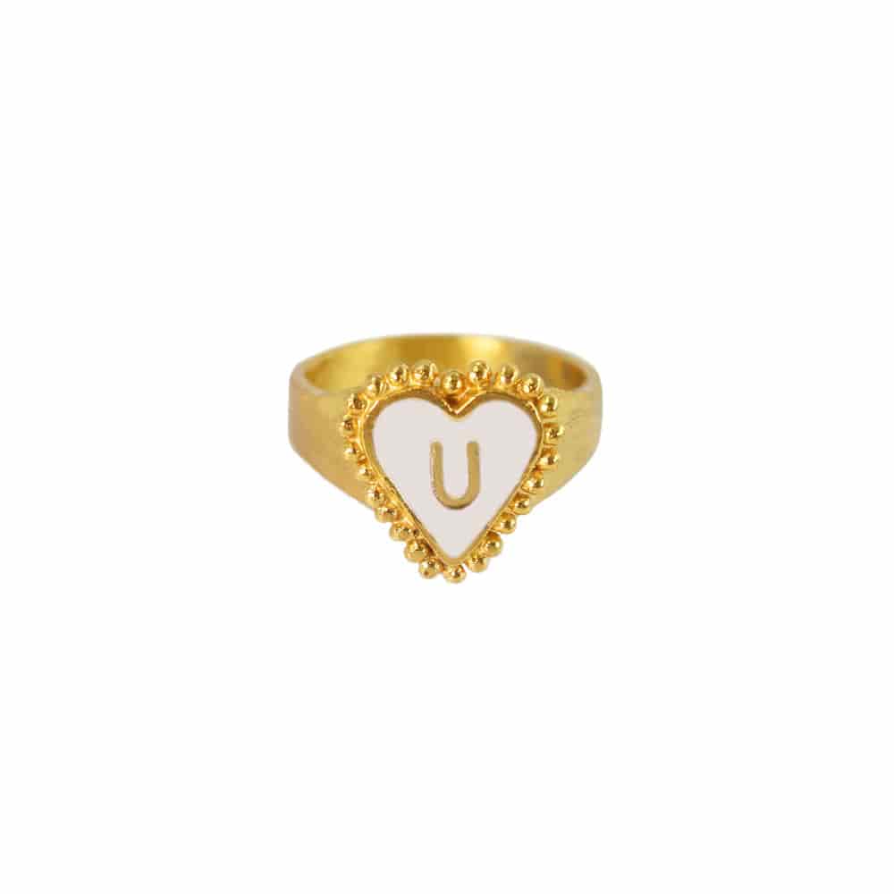 PreOrder Anillo Letra Heart - miniatura 12