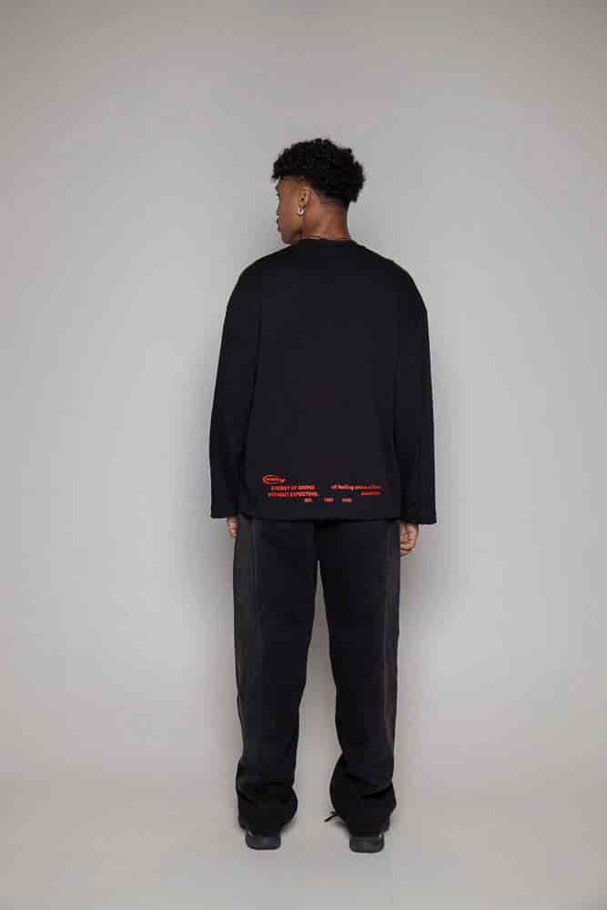 Baggy Courage Negro Taches - miniatura 6