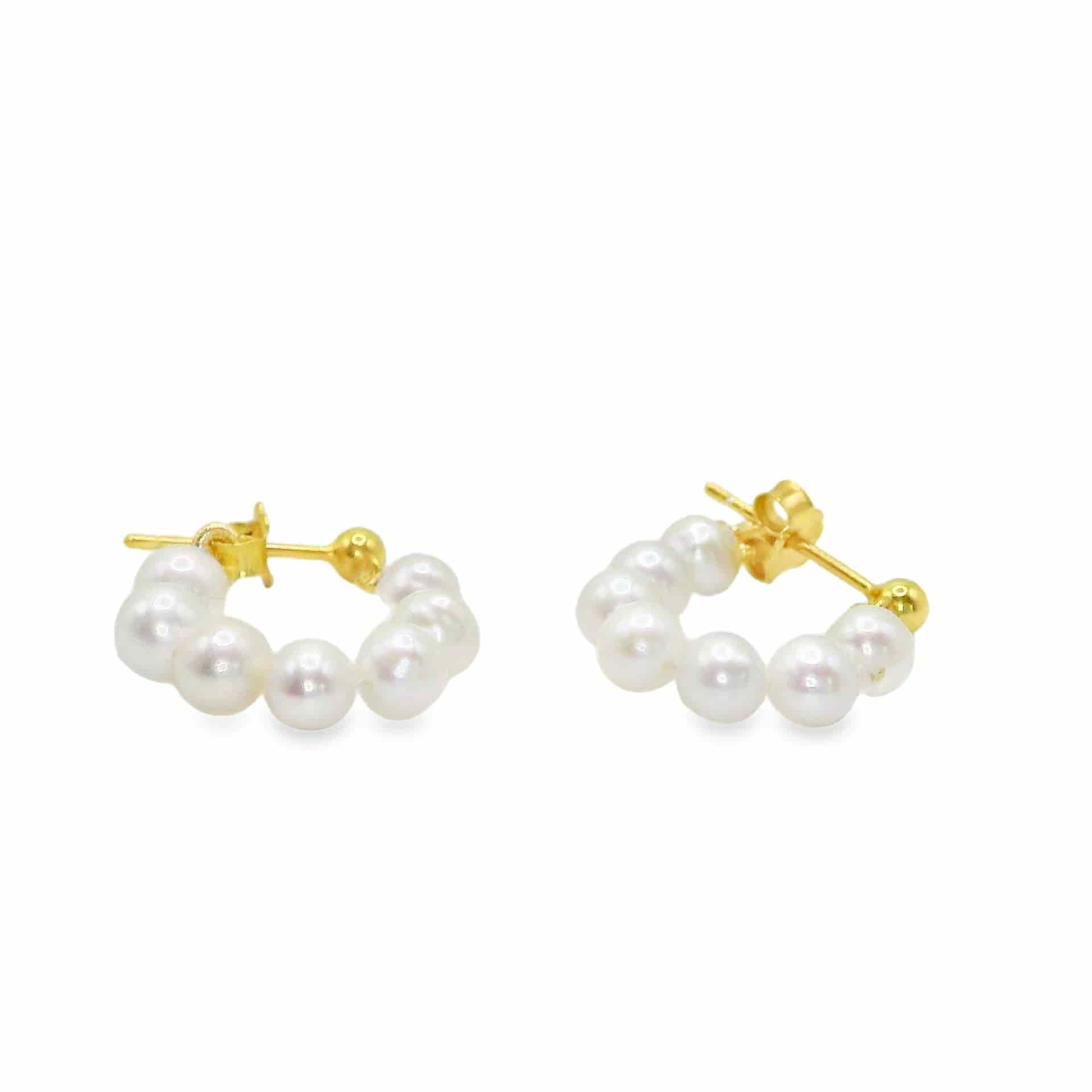 Everyday Pearl Hoops - miniatura 2