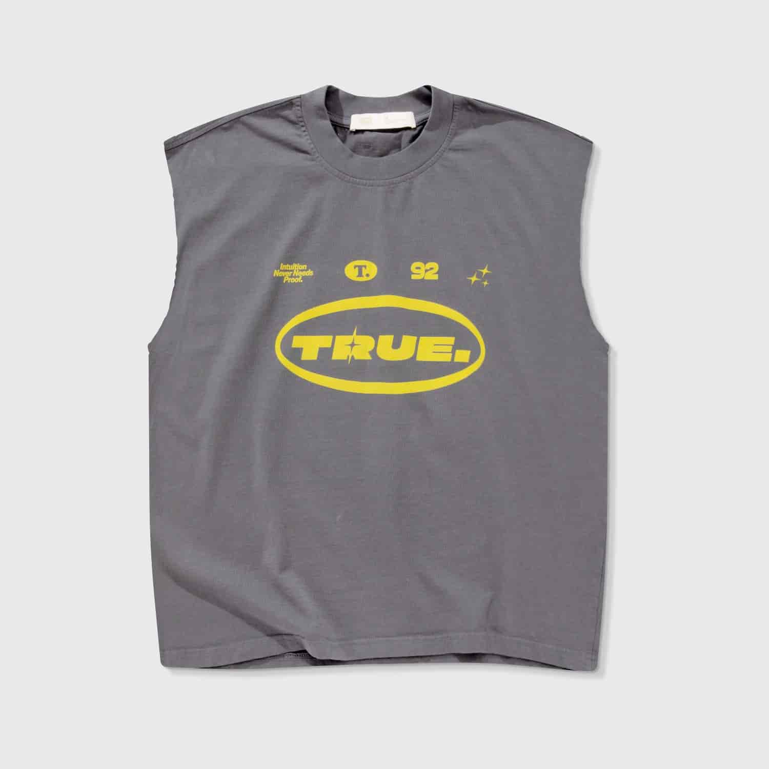 Intuition Sleeveless Tee - Gray - miniatura 1