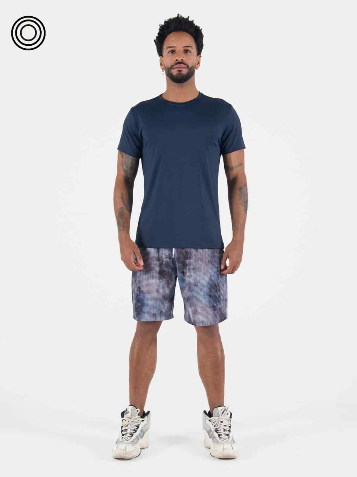 Pantaloneta basica hombre panal sublimada bro - miniatura 2
