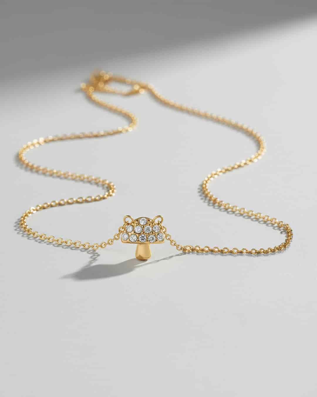 Collar Hongo Cristales - miniatura 3