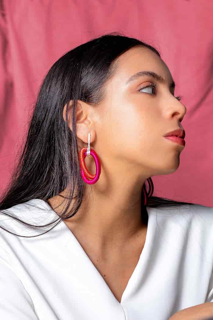 Duo Earrings - Woven - miniatura 3