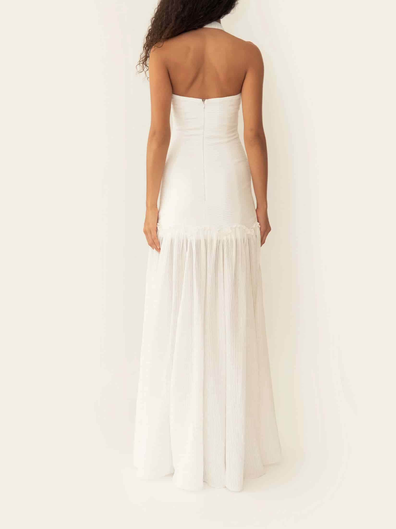 MARIA DRESS IVORY - miniatura 4