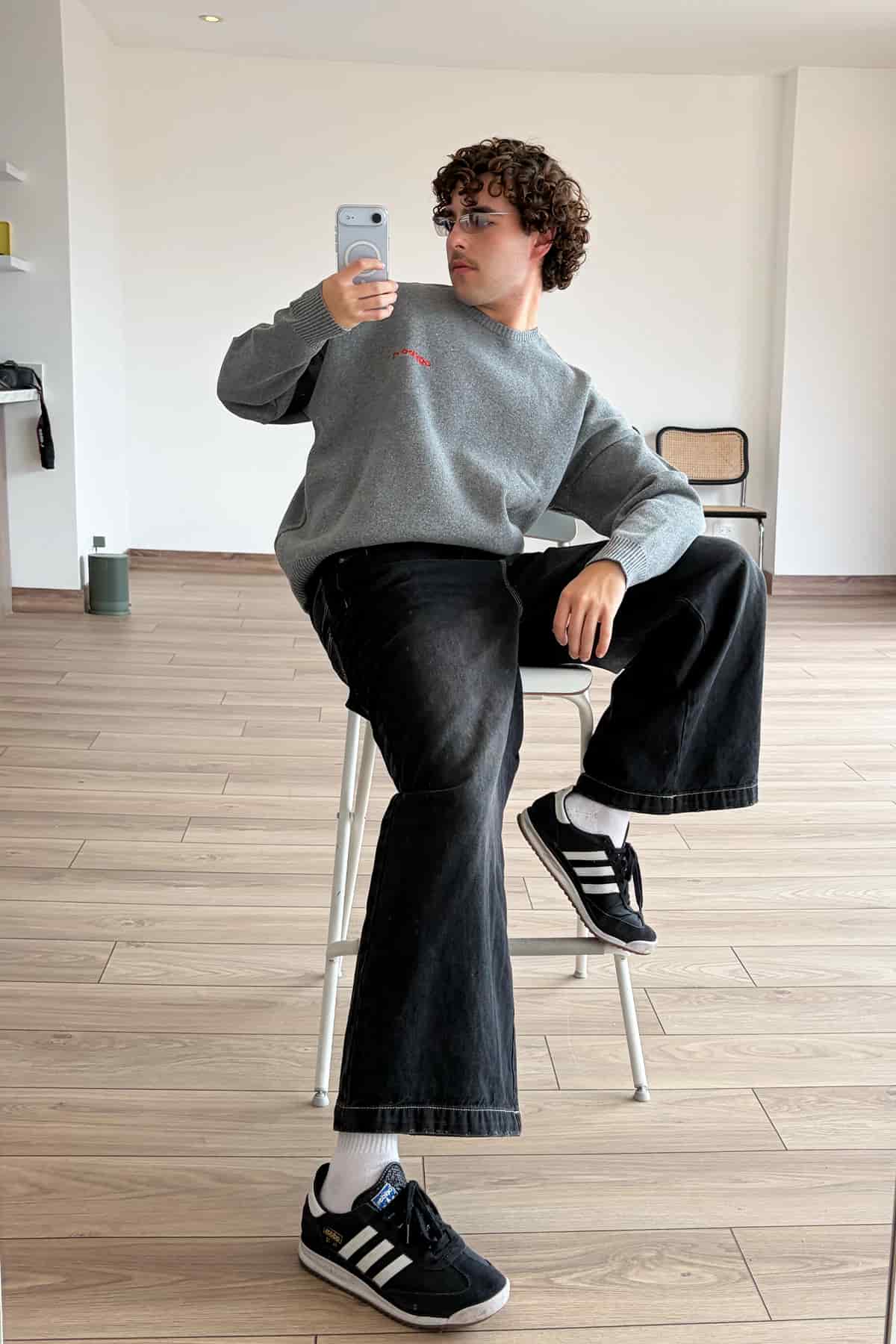LOGO <3 SWEATER DARK GREY - miniatura 5