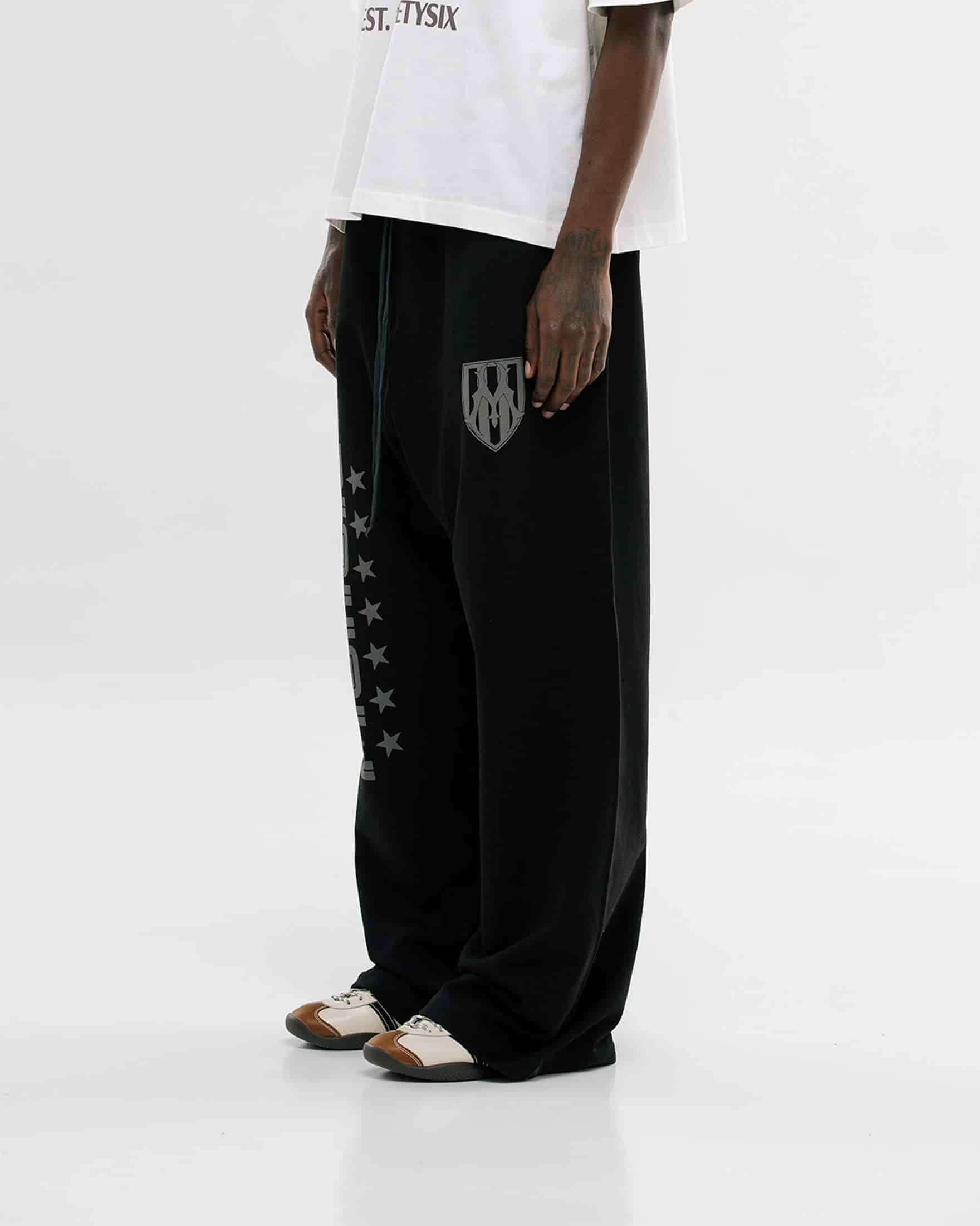 Jogger Wide Fit Shield - Negro - miniatura 5