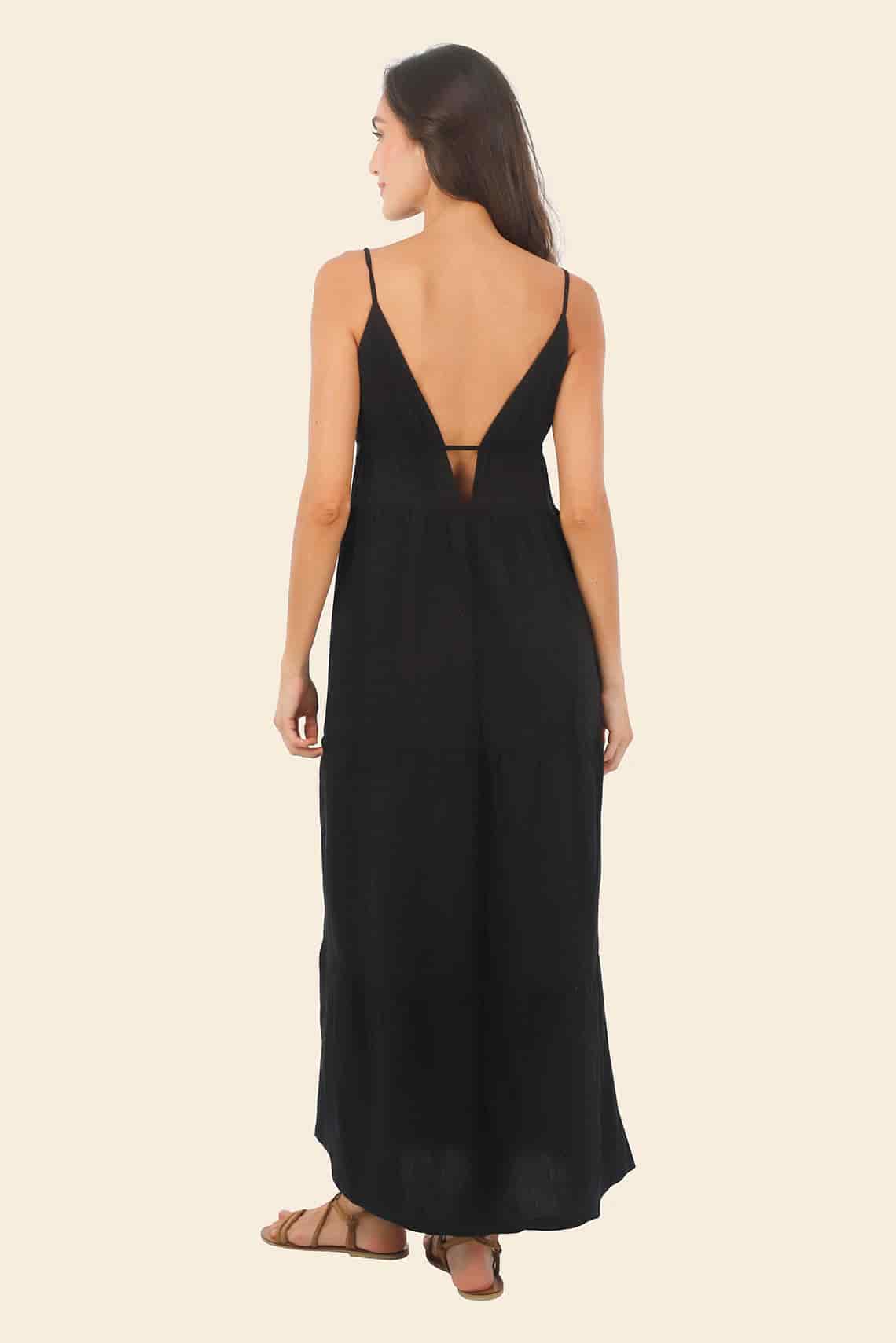 Black Alhena Dress - miniatura 2