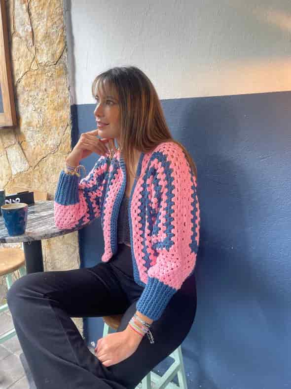 Amanecer Boreal - Crocheted Cardigan (pre-order) - miniatura 8