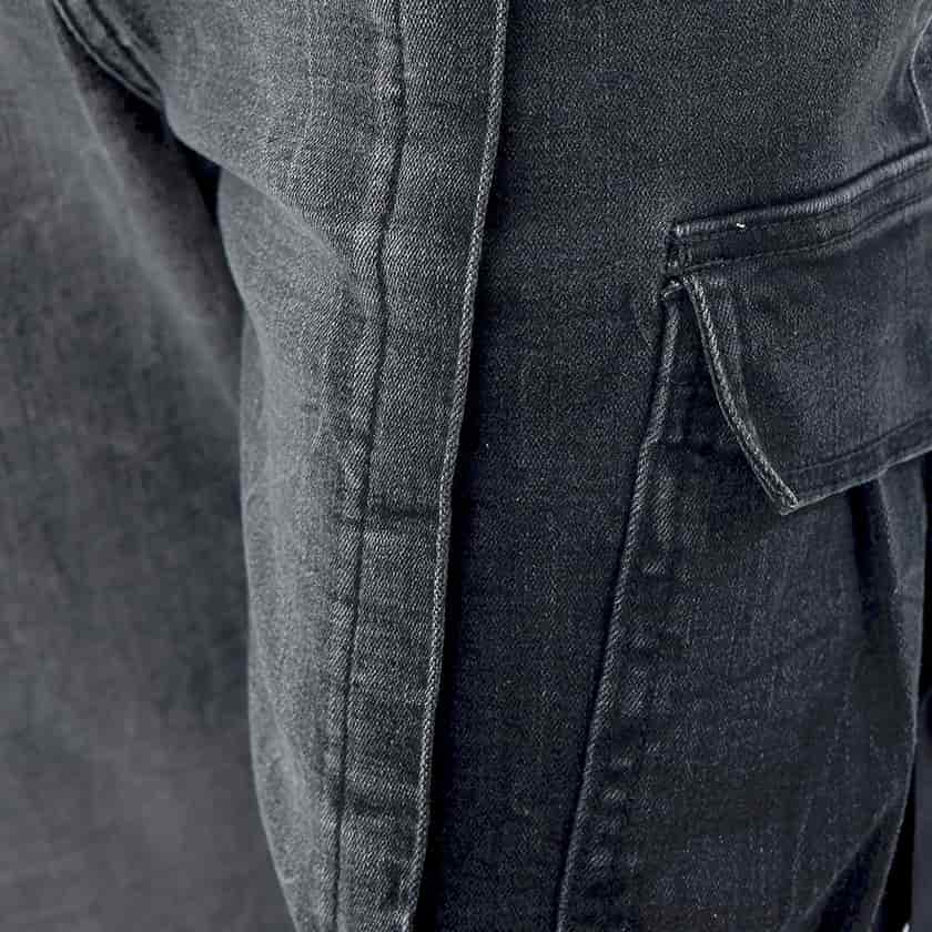 Pantalón Cargo Gris - miniatura 9