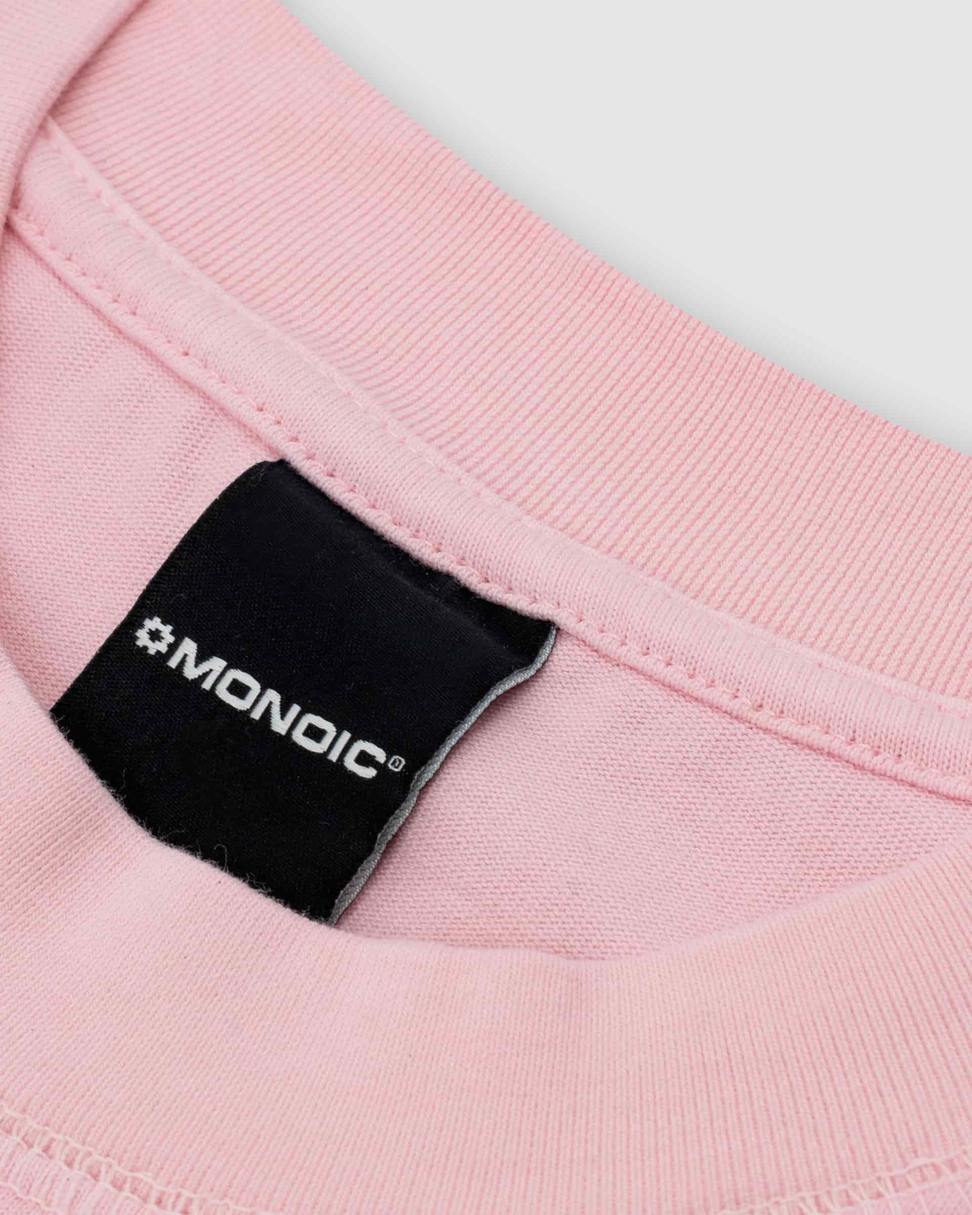 Camiseta Boxy Fit Básica V3 - Rosado Pastel - miniatura 6