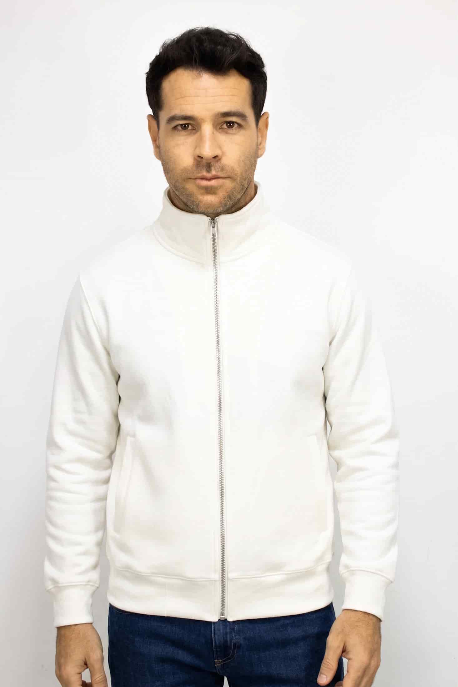 Saco marfil con Cremallera para hombre - miniatura 4