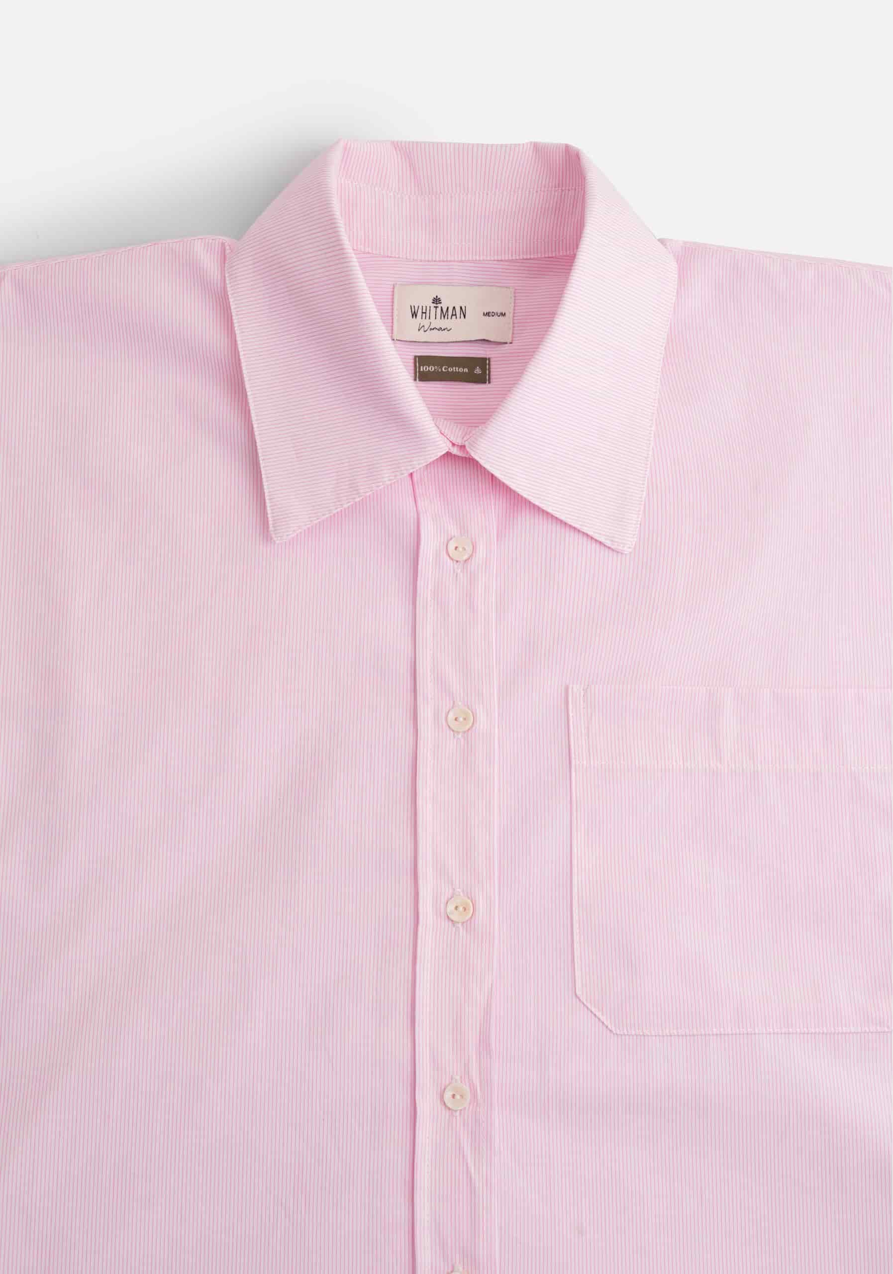 Camisa M Antonella Rayas Del Rosado - miniatura 6