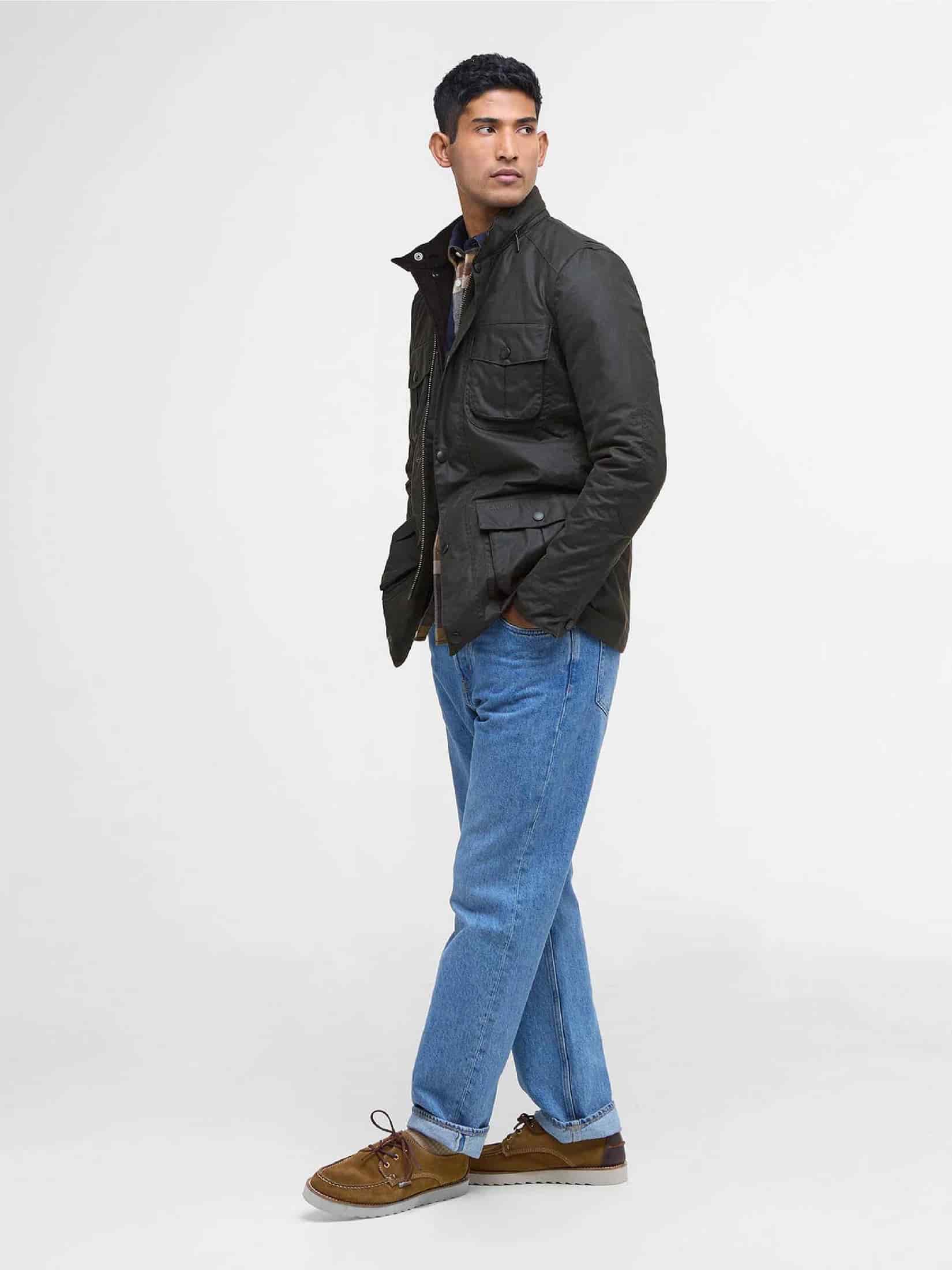 Corbridge Waxed Jacket - miniatura 3