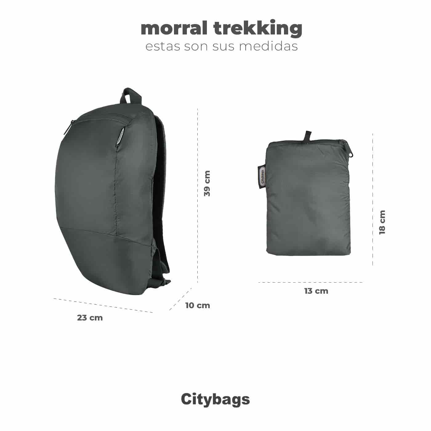 Morral Trekking ULTRA Estampado Nala Citybags Multicolor - miniatura 6