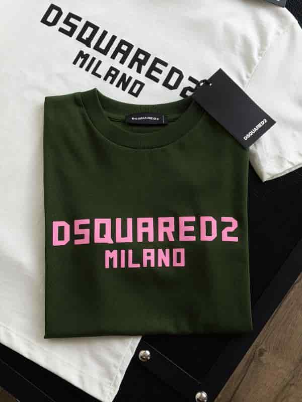 CAMISA DSQUARED2 BLANCA Y VERDE - miniatura 3