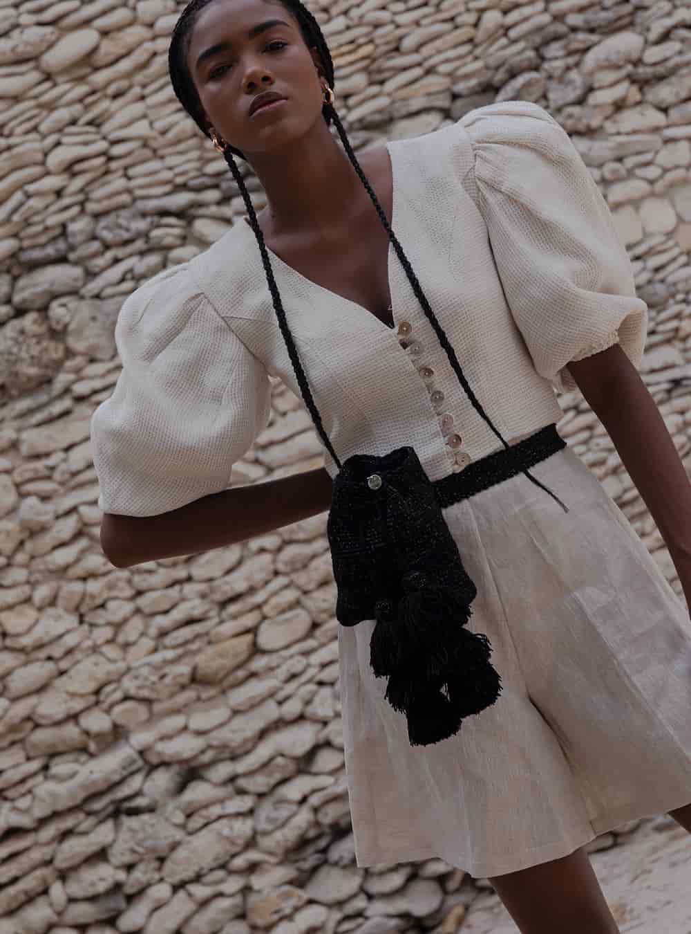 Bumbag latina  Black - miniatura 2