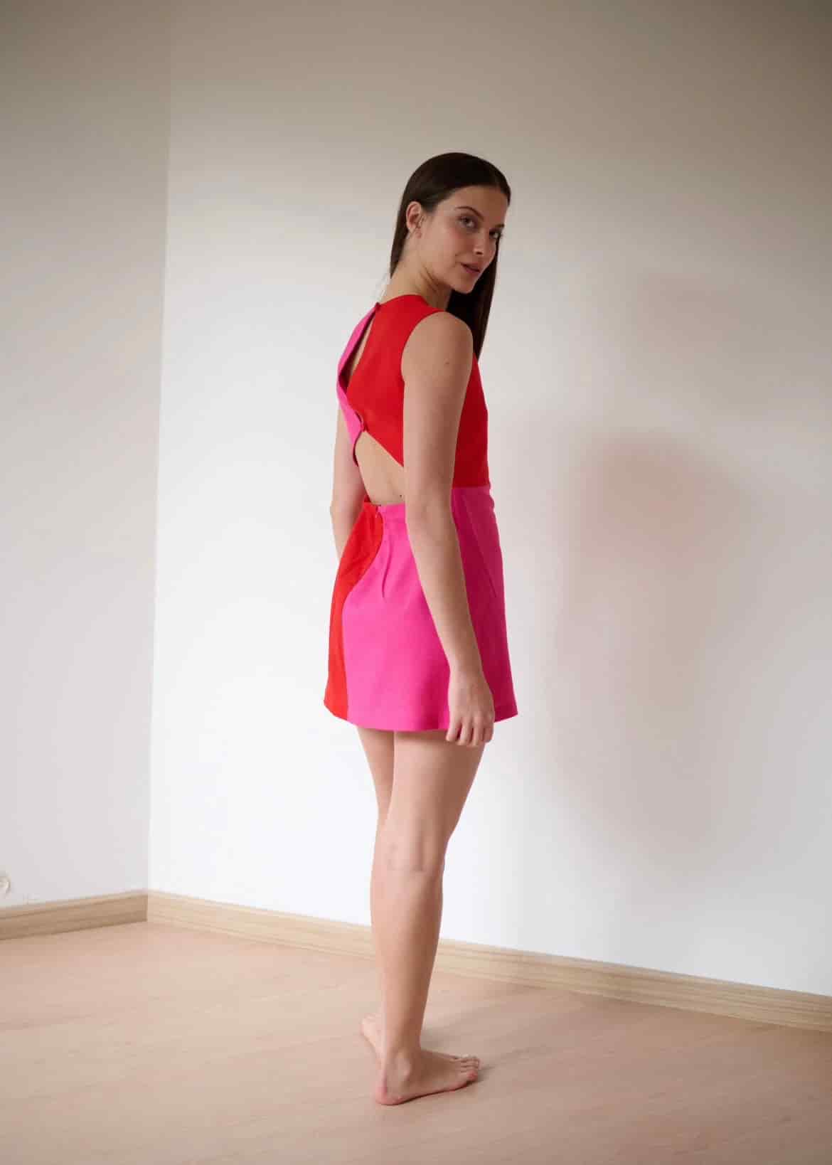 AFTERNOON TEA DRESS (CHERRY) - miniatura 2