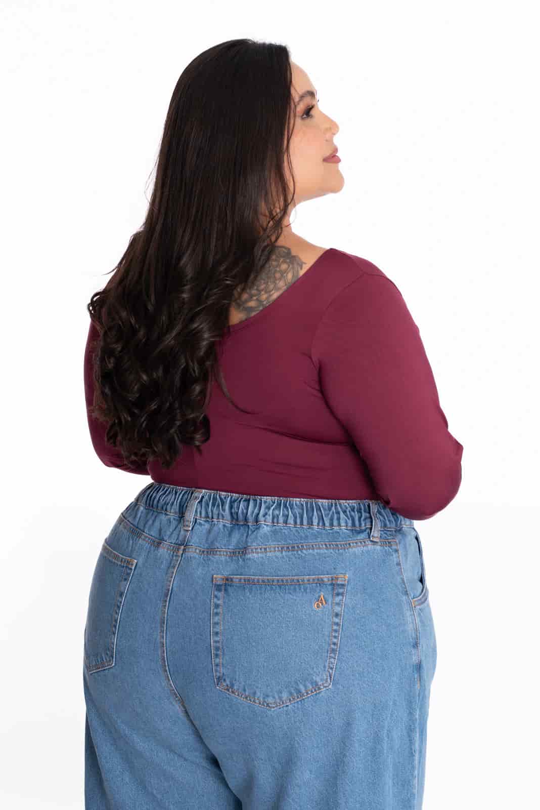 Crop Top Molly Vino - miniatura 5
