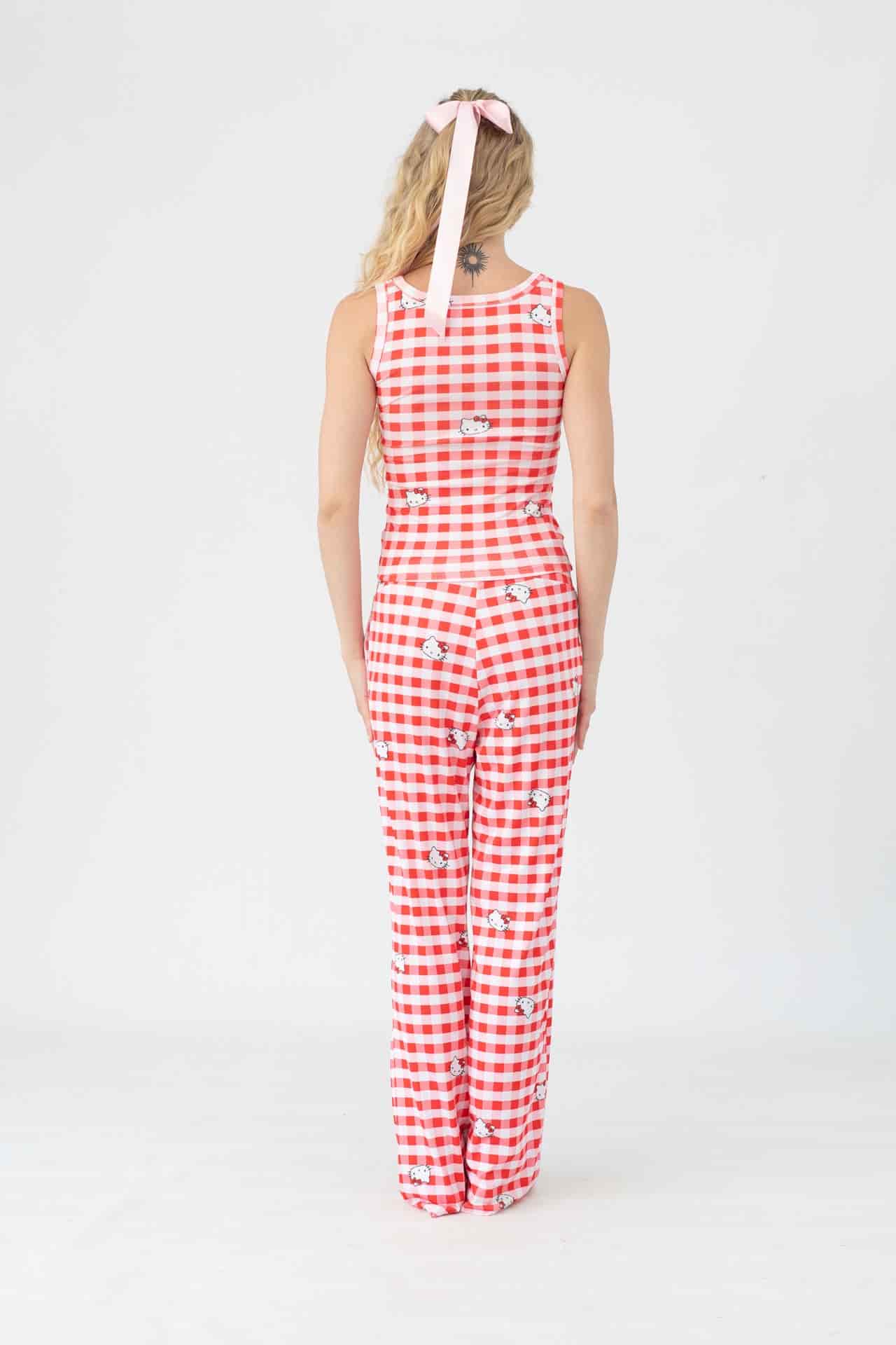 Set pantalon Los Angeles rojo - miniatura 4