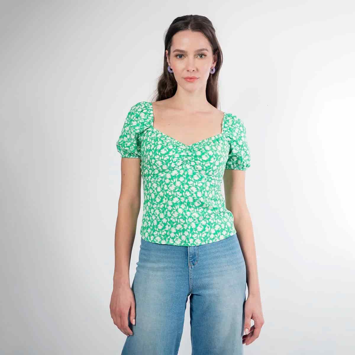 Blusa Manga Corta Tulips - miniatura 2