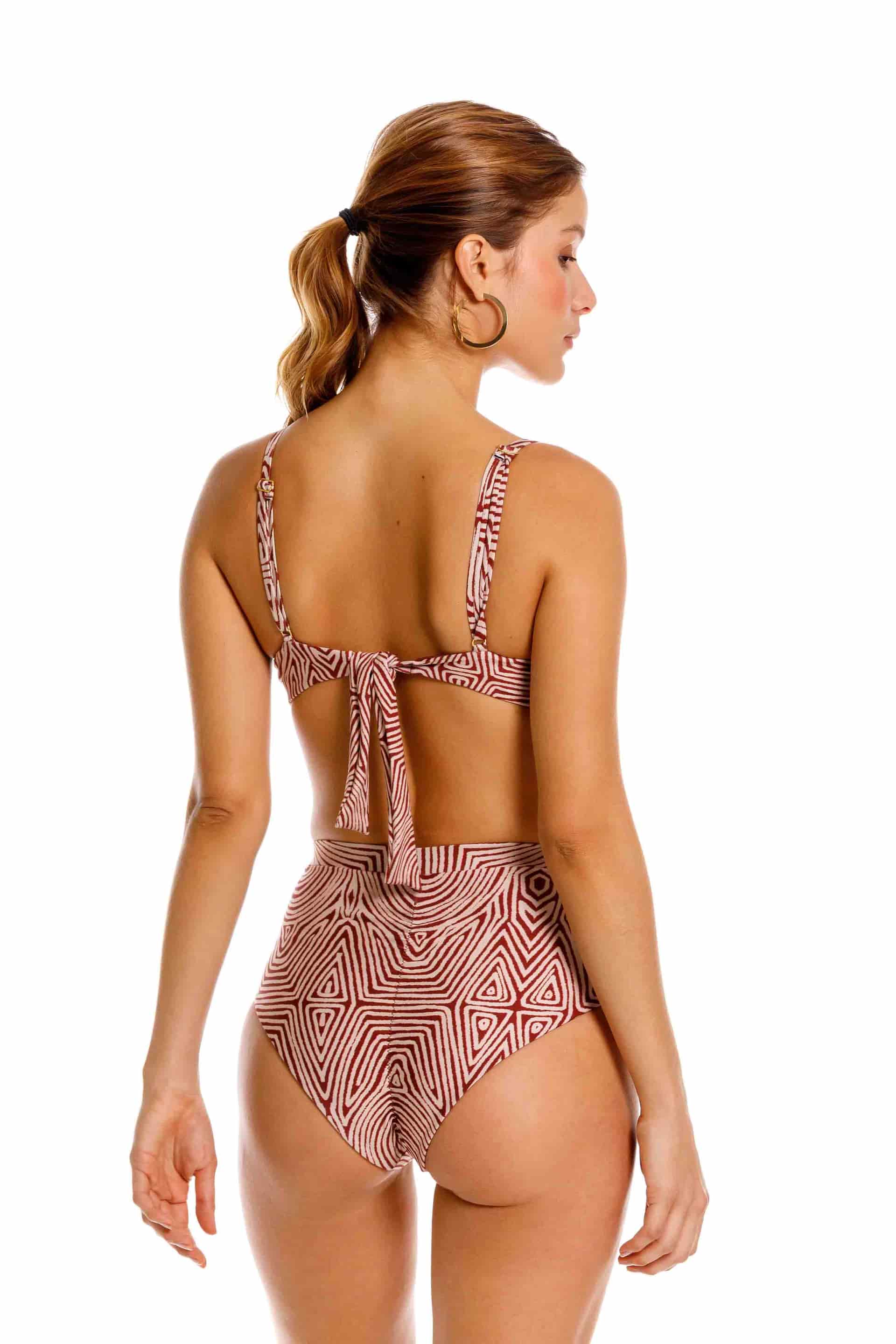 Panty Setentero de Bikini Nairobi Marrón - miniatura 1
