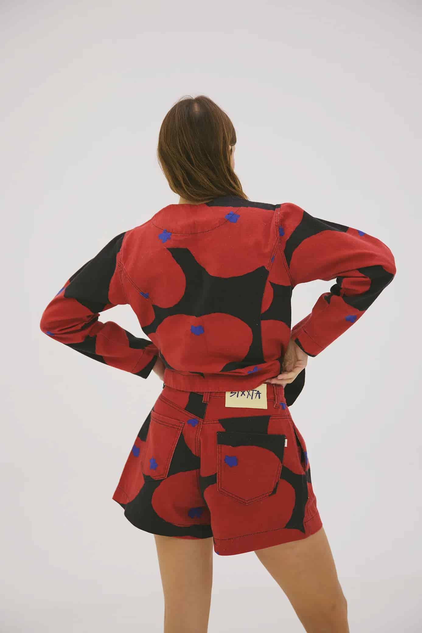 Short Hellen Tomates Noche - miniatura 4