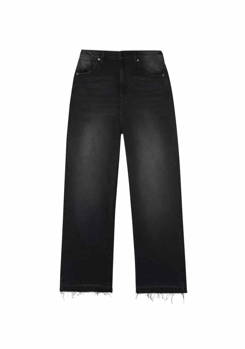 Monclair washed black brown jean - miniatura 2