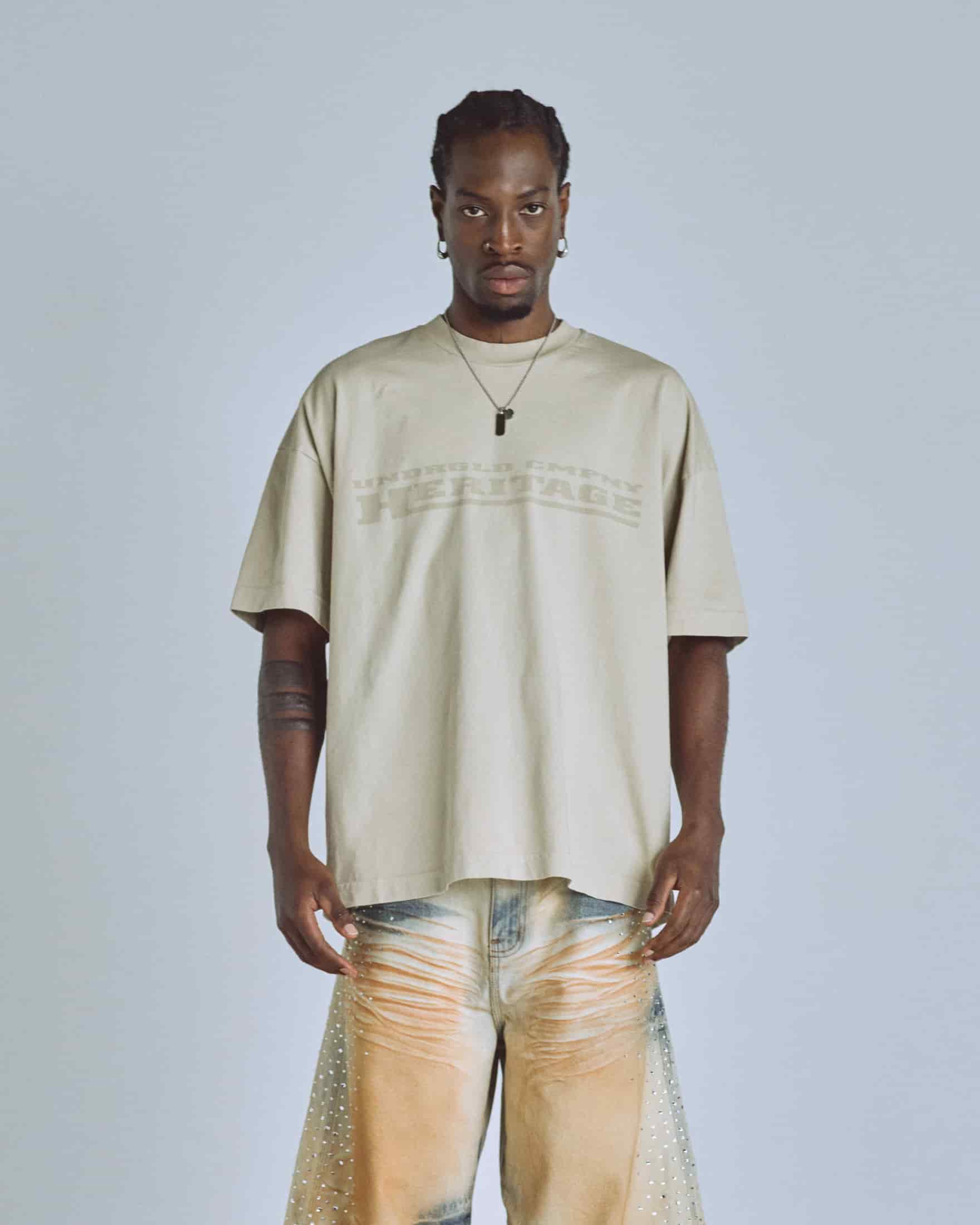 Golden Heritage Raw Tshirt Cream - miniatura 2