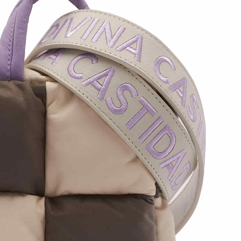 CANDELARIA bag taupe x beige - miniatura 4