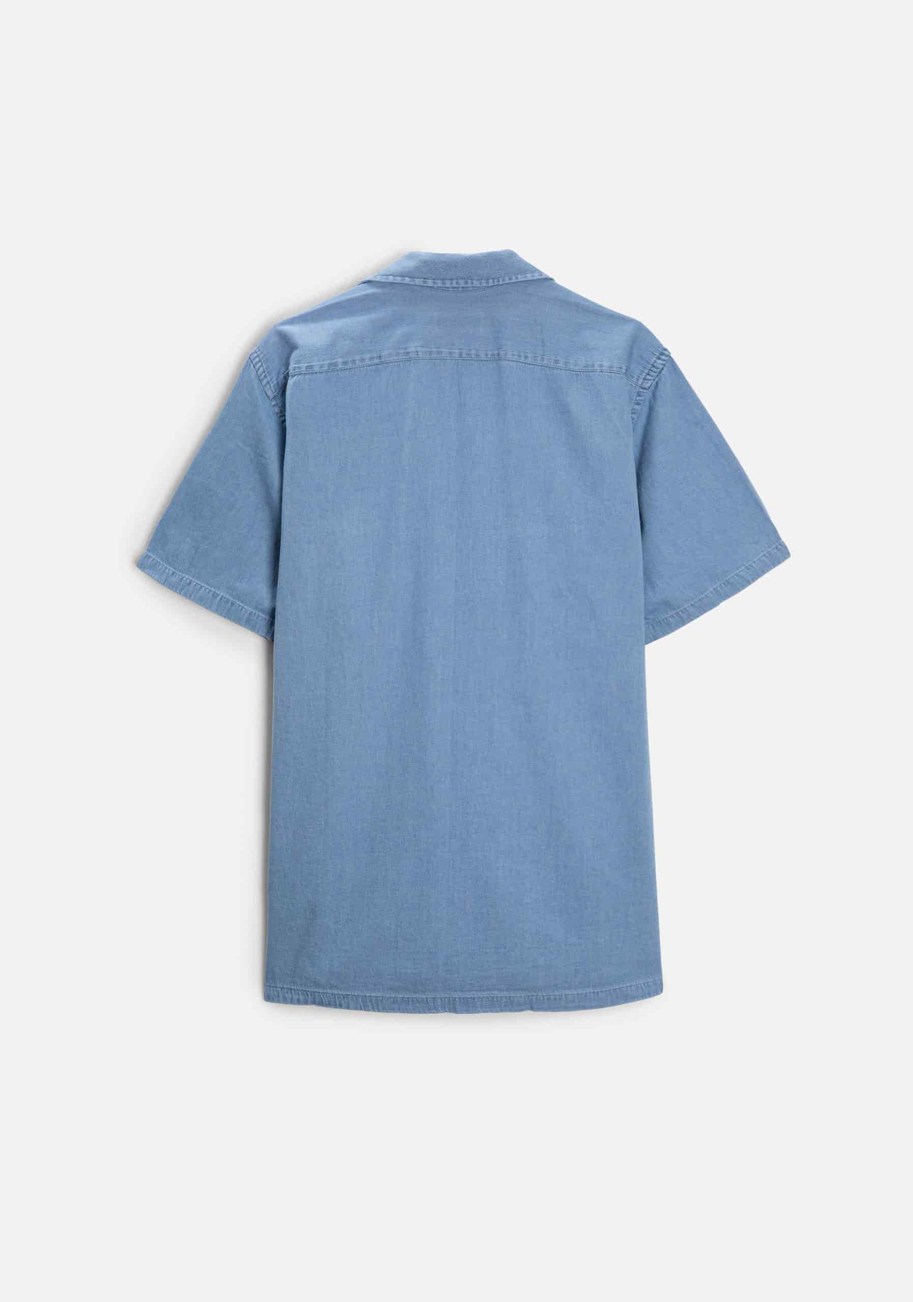 Camisa H Cubana Indigo Azul Med MC - miniatura 4