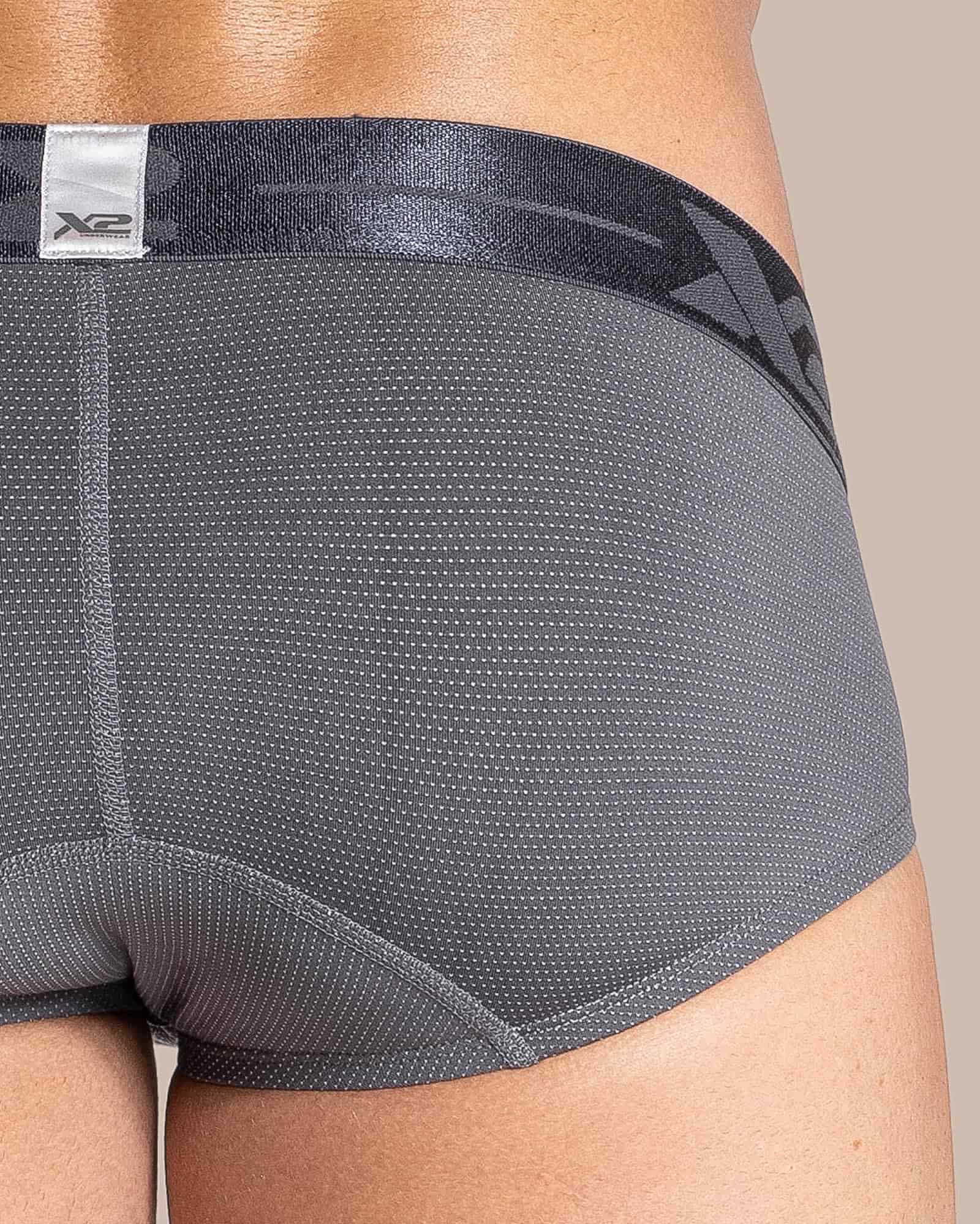 Brief Martino Nylon Gris X2 - miniatura 3