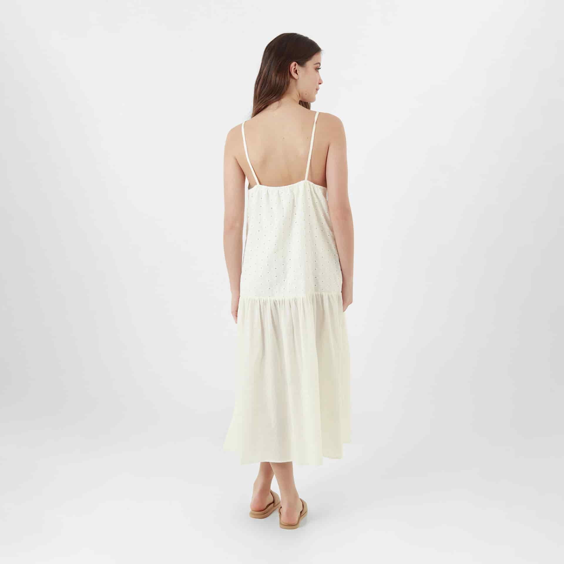 Vestido Ojalillo Manga en Tiras - miniatura 4