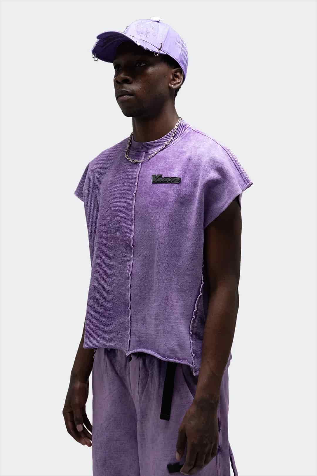 VENENO TANK TOP PURPLE WASH - miniatura 8