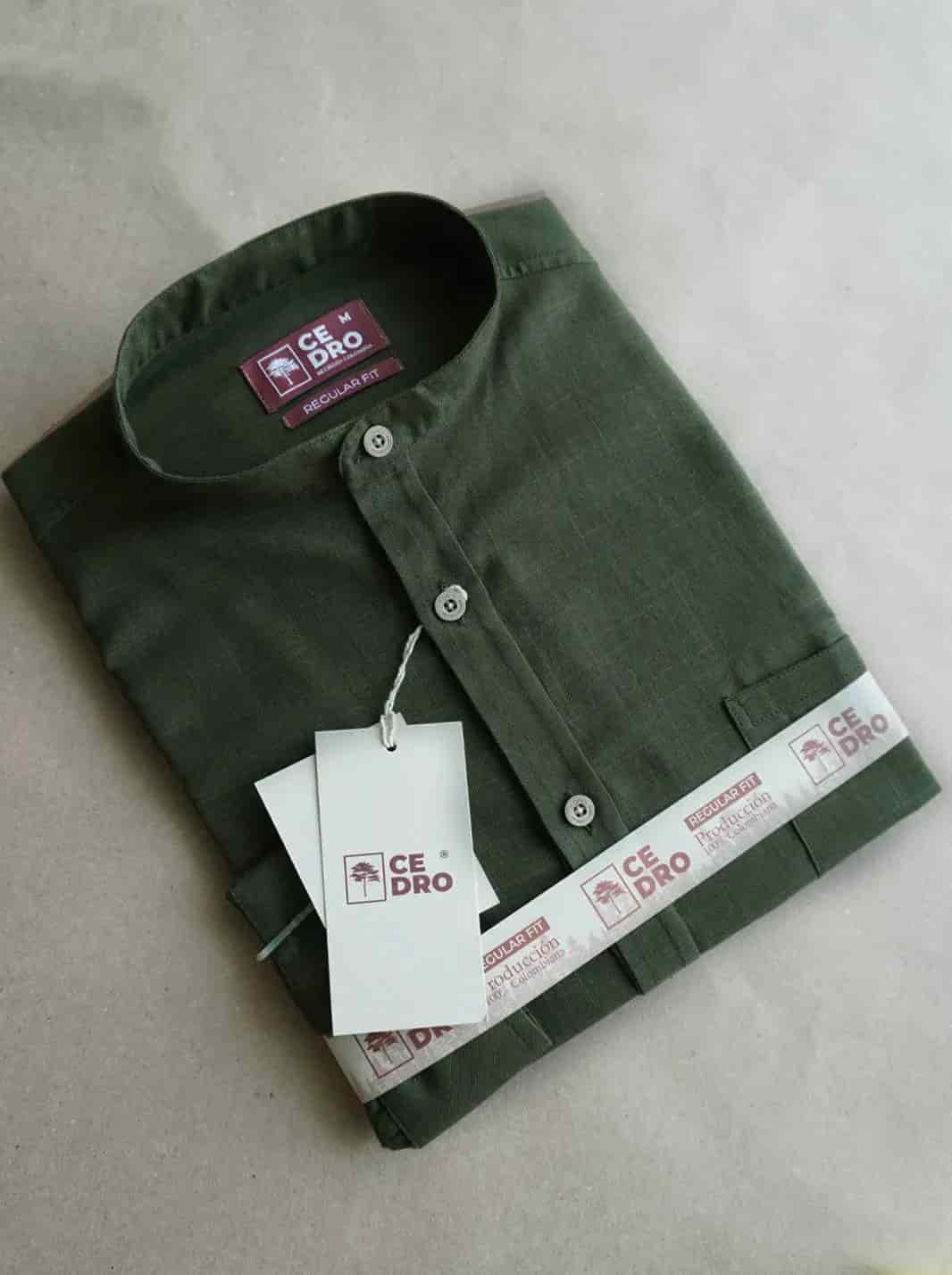 CAMISA MEMORIA LINO ALGODÓN - miniatura 9