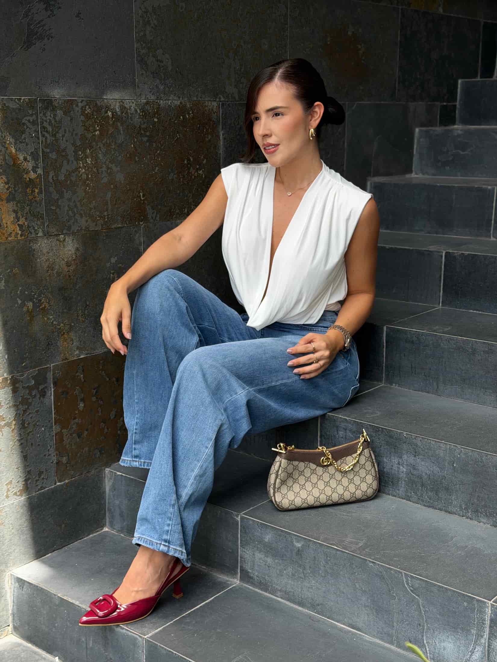 BLUSA PILAR BLANCO - miniatura 2