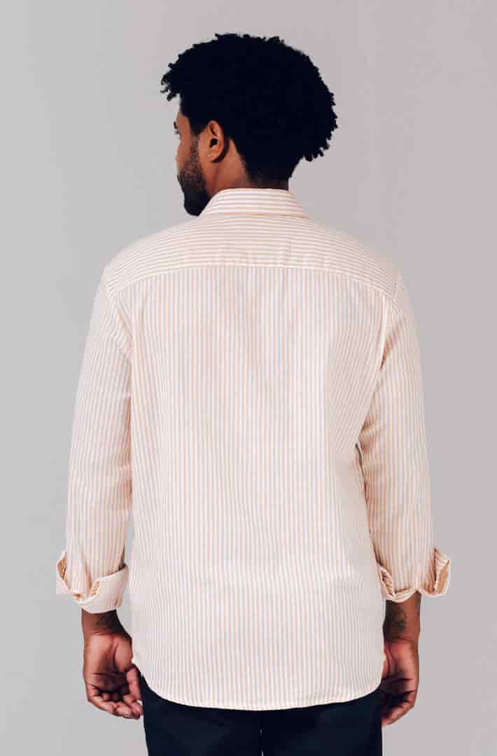 Camisa blanca rayas curuba - miniatura 4