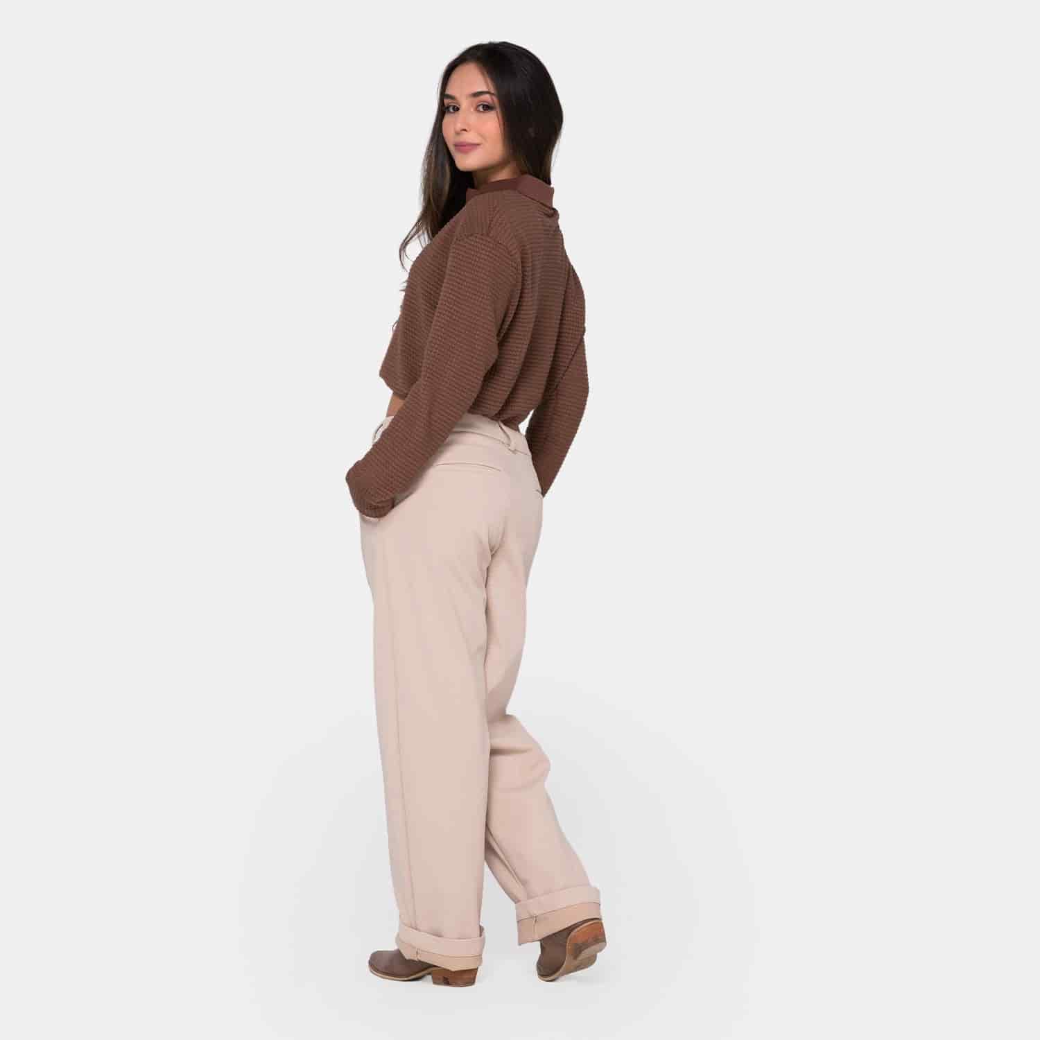 EcoDrift Trousers Beige - miniatura 6
