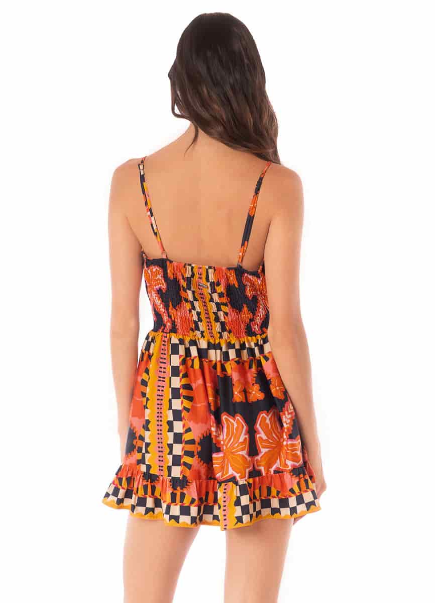 Maaji Racing Palms Amarina Short Dress - miniatura 2