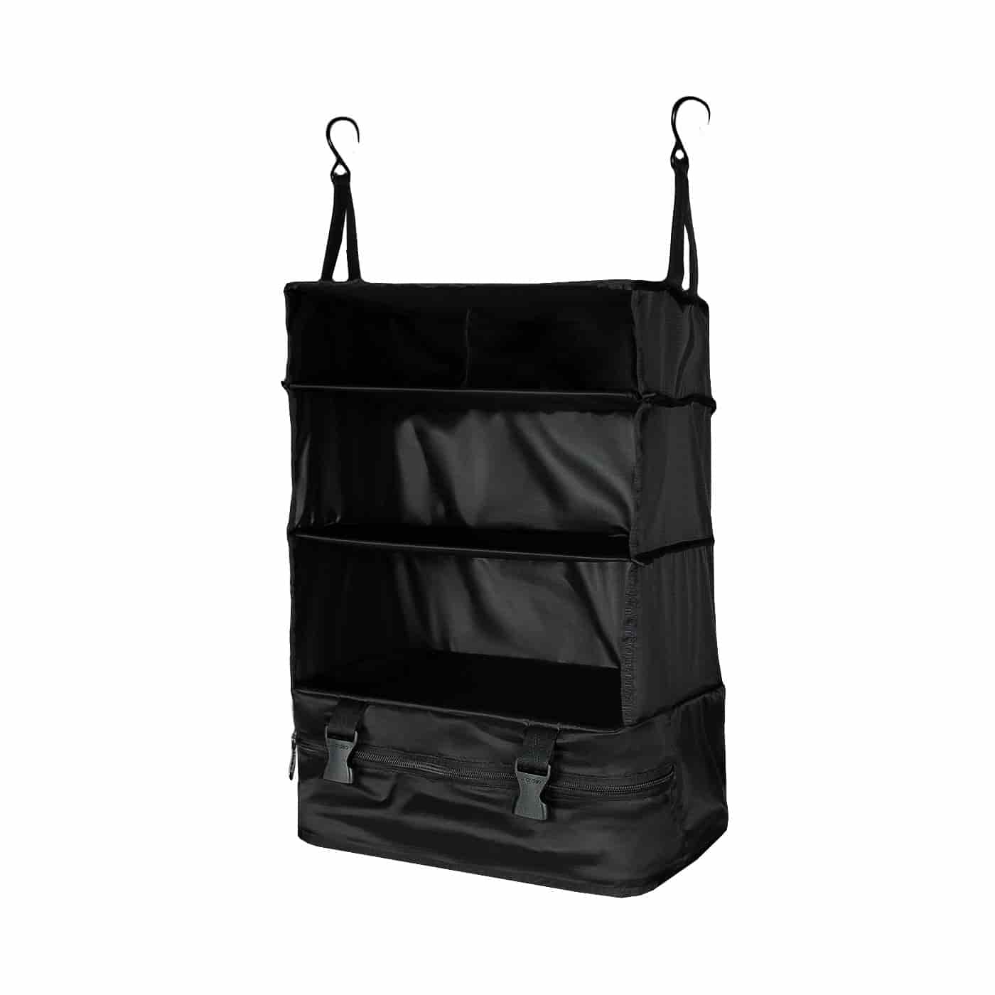 Cubos Organizador de viaje Acordeon 5 compartimientos Light Negro - miniatura 1