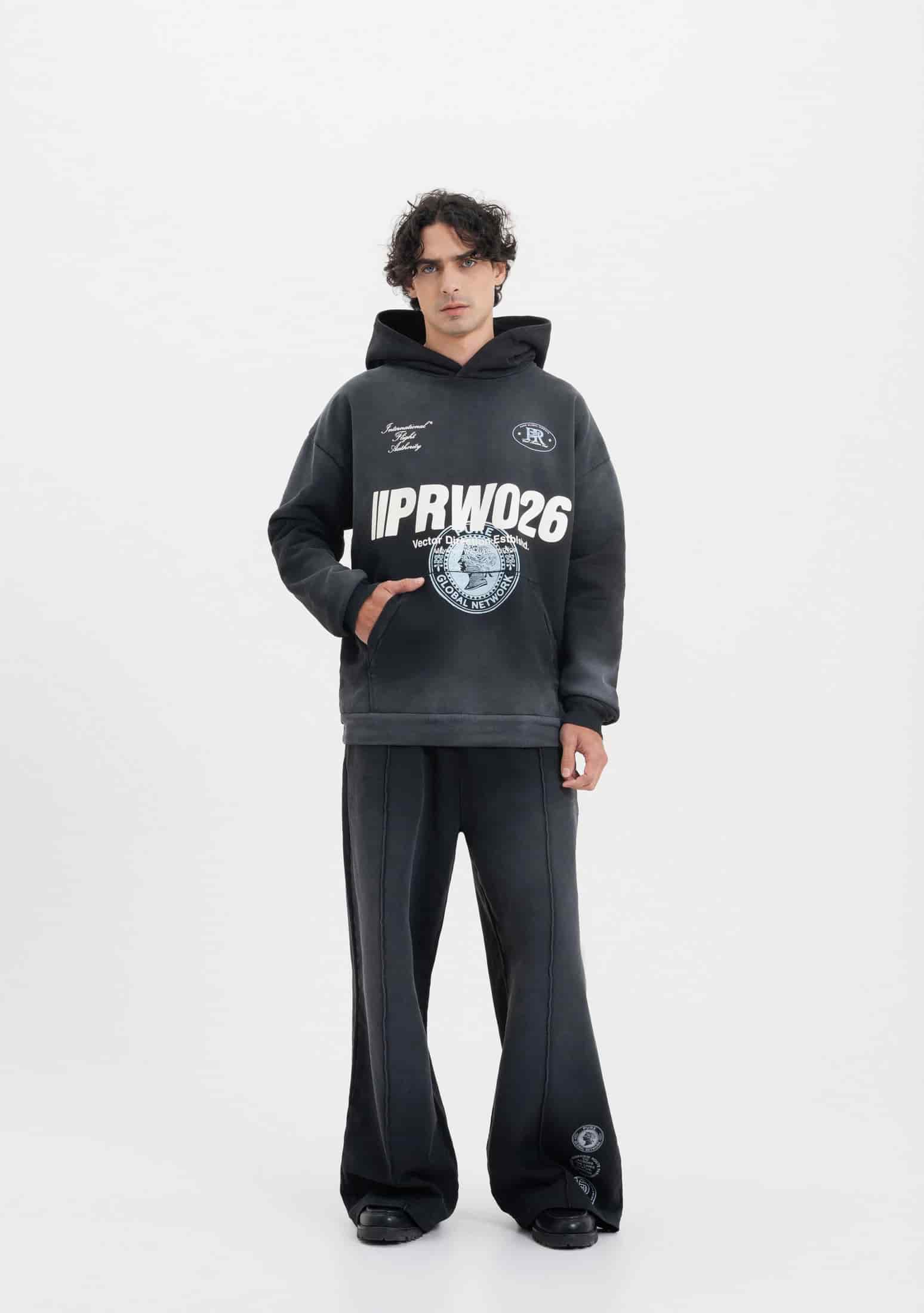 Across The Lines Black Hoodie - miniatura 5