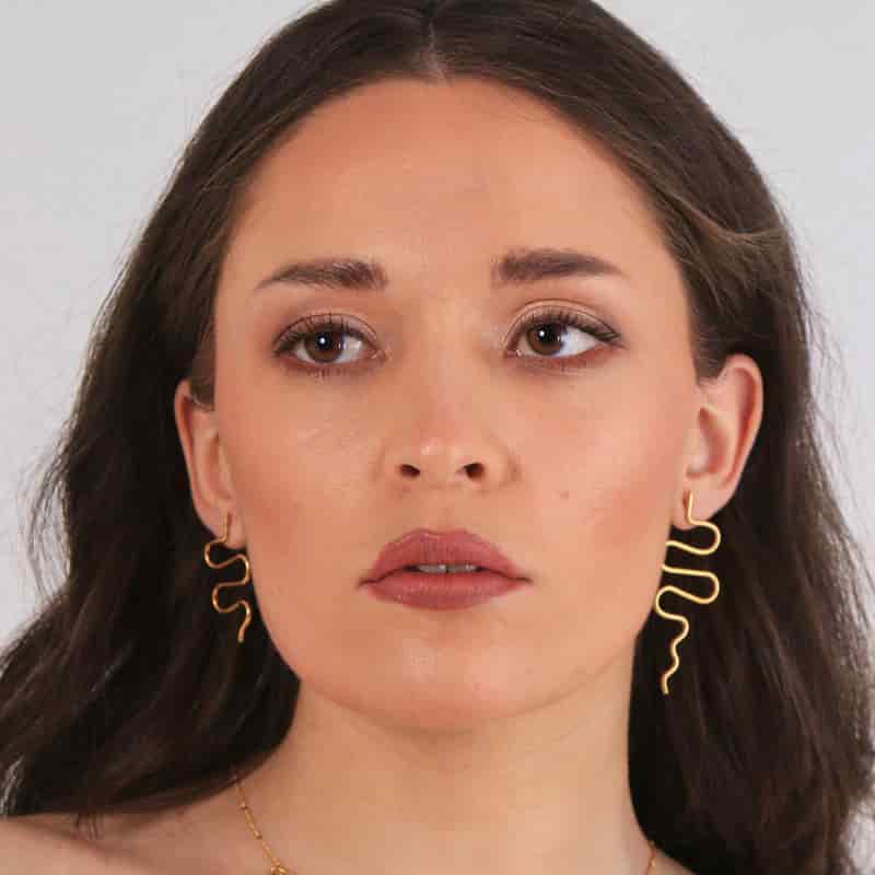 Snake Duo Earrings - miniatura 3
