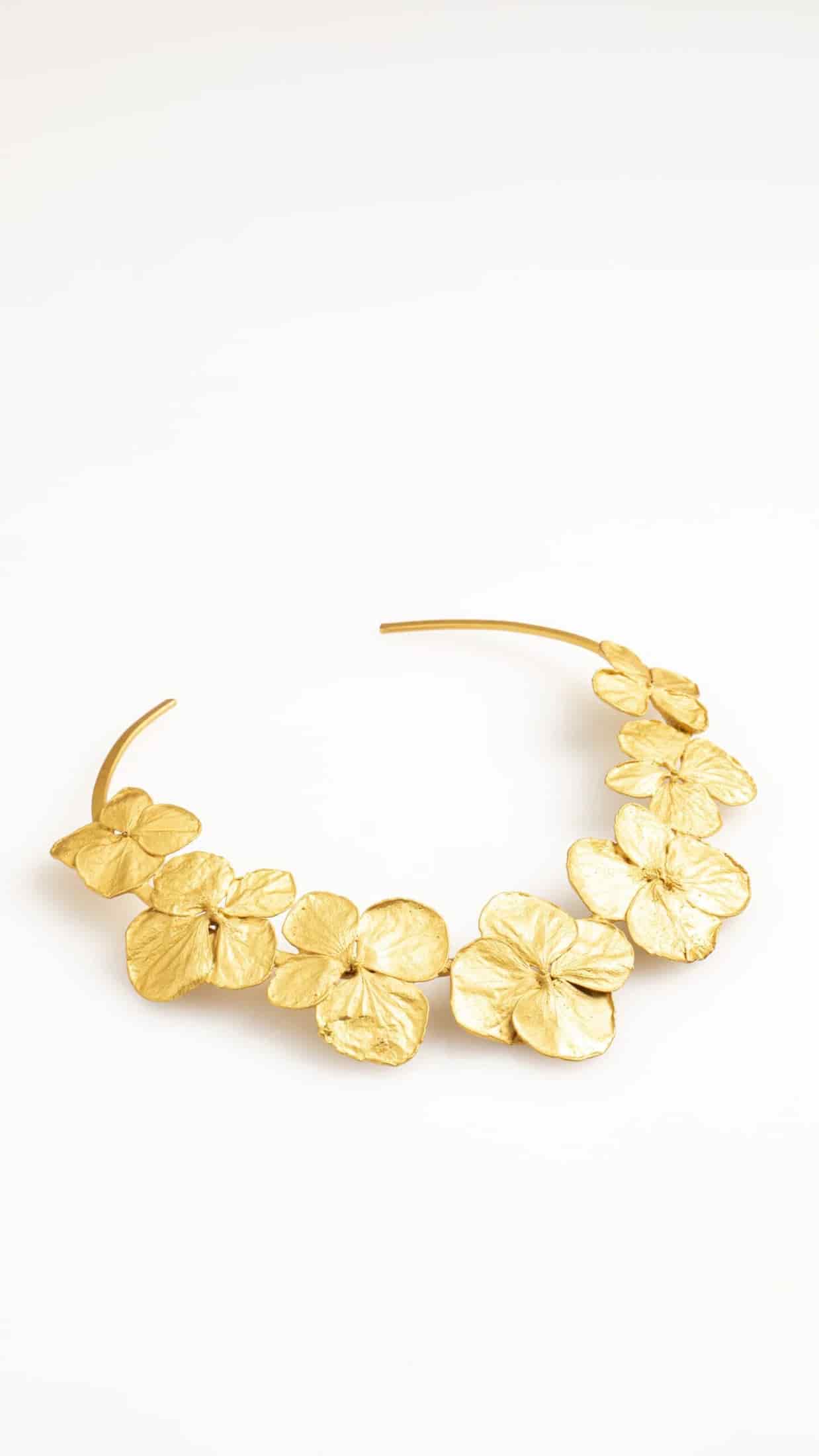 COLLAR HOOP HORTENSIAS - miniatura 3