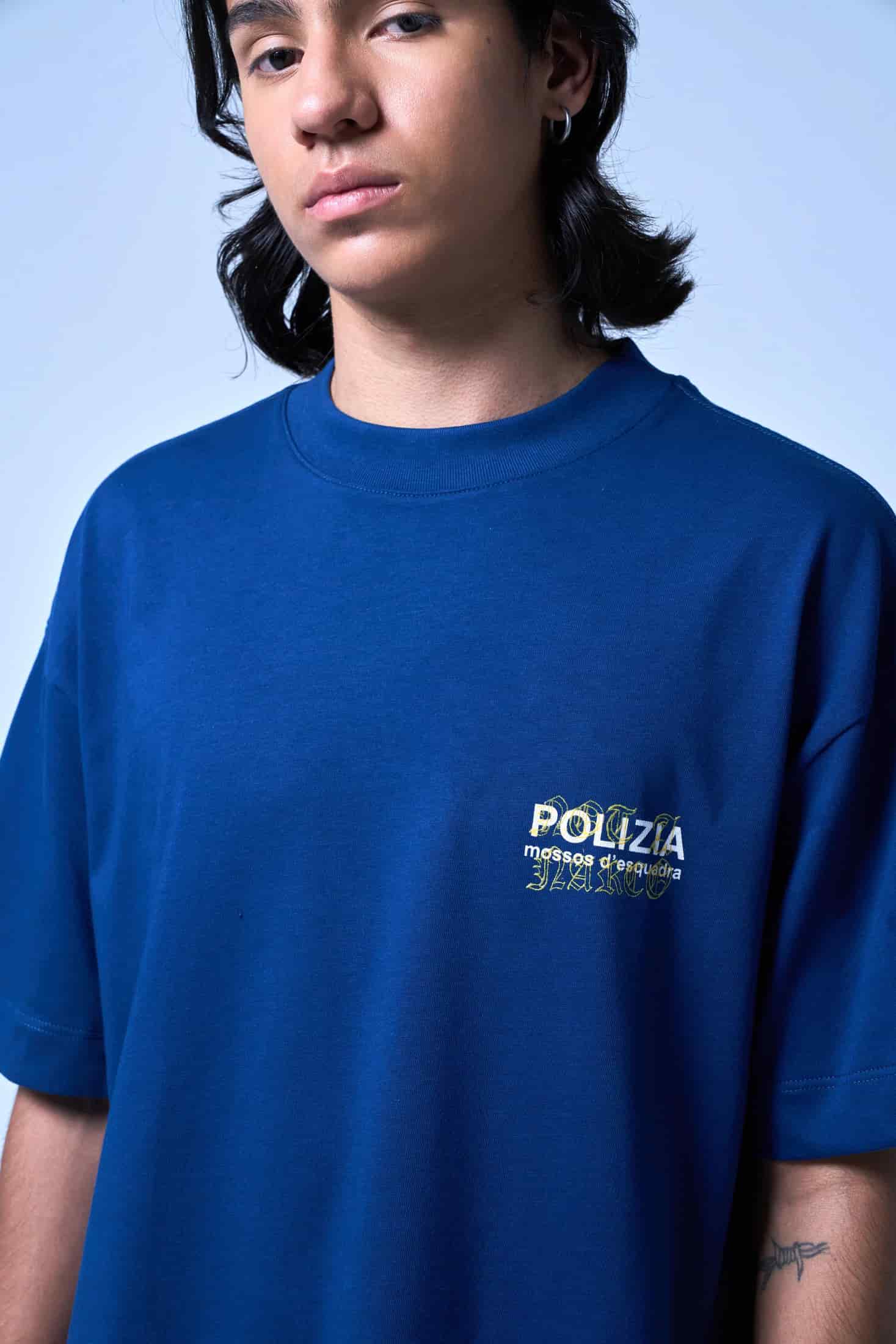 POLIZIA BLUE T-SHIRT - miniatura 6