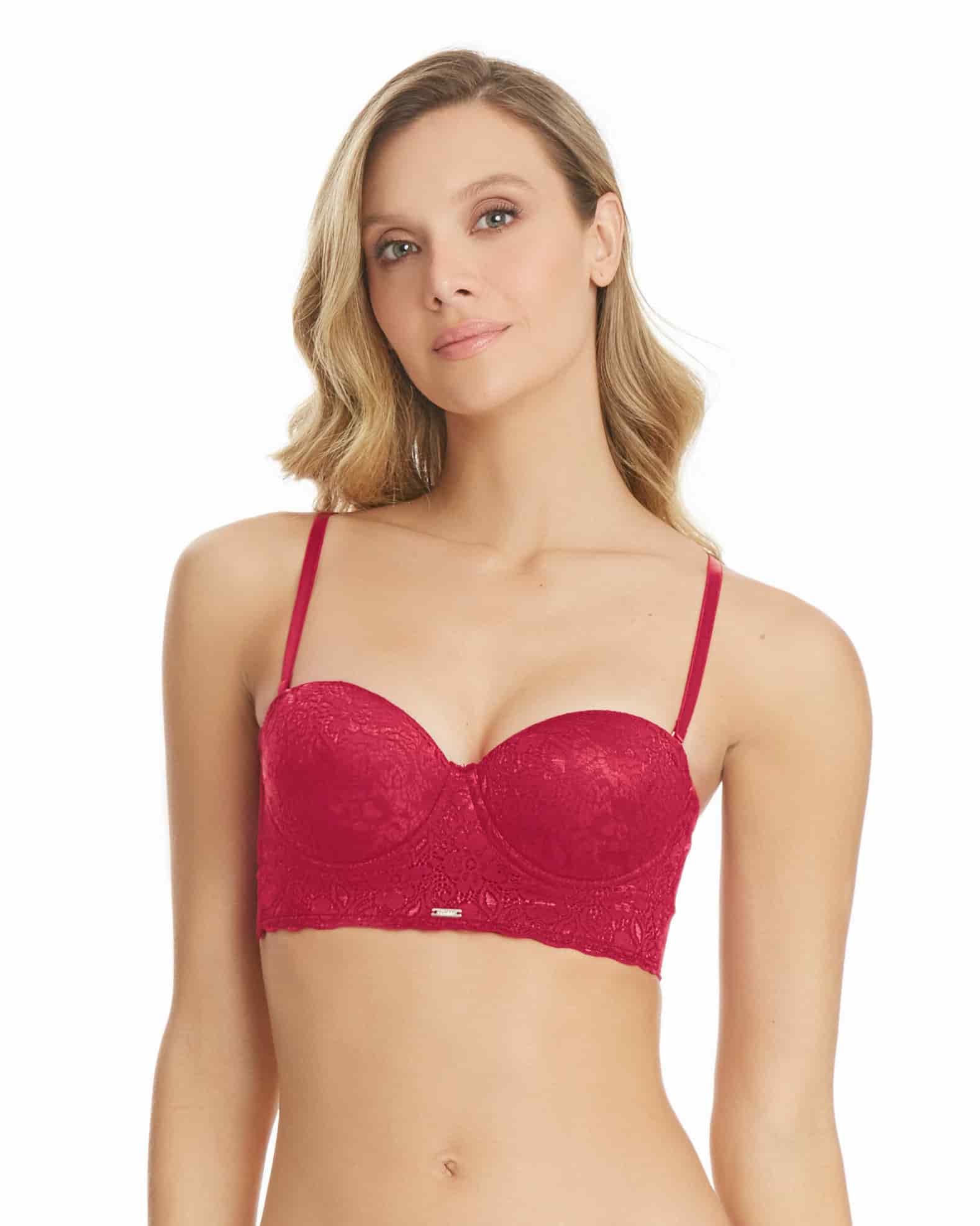 Brasier Strapless en Encaje - miniatura 1