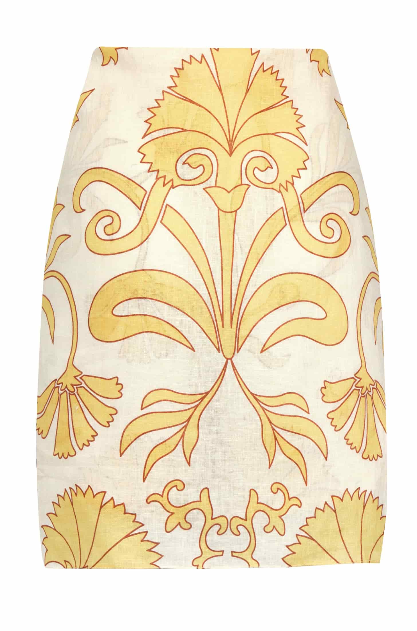 Bamboleiro Linen Short / Yellow Flowers - miniatura 3