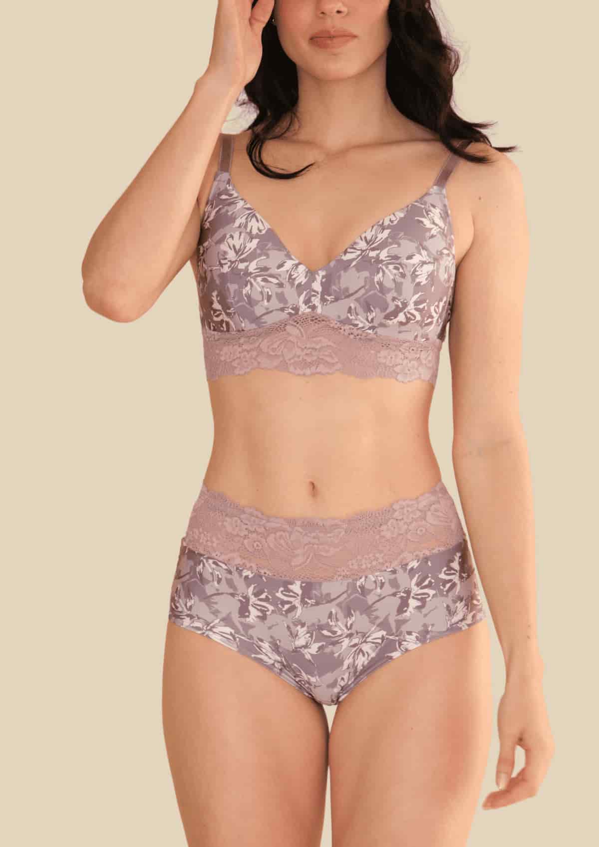 Brasier Cubrimiento alto triangular - miniatura 5