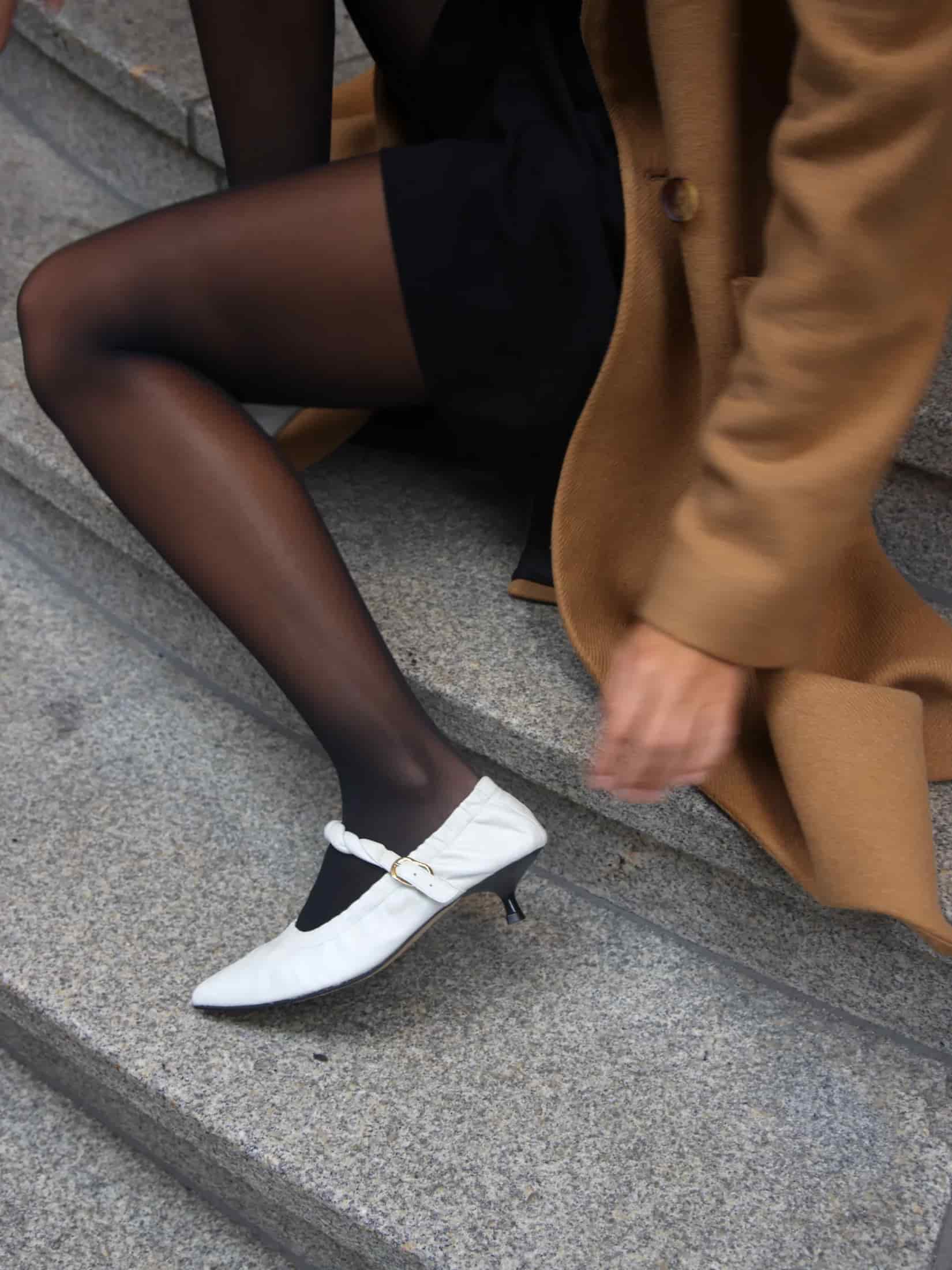 DONELLA OFF WHITE HEELS - miniatura 11