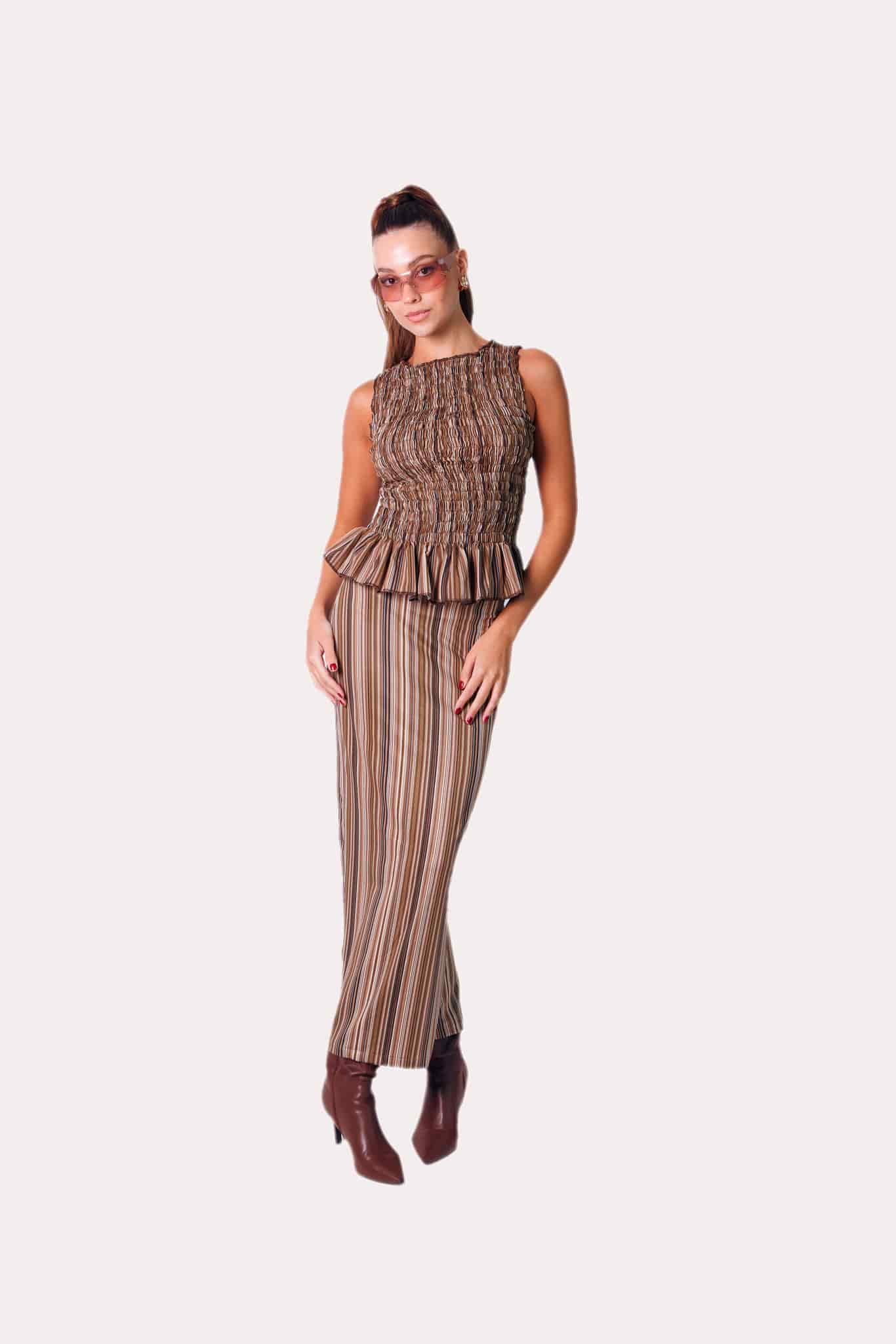 Long Skirt in Desert Burn - miniatura 1