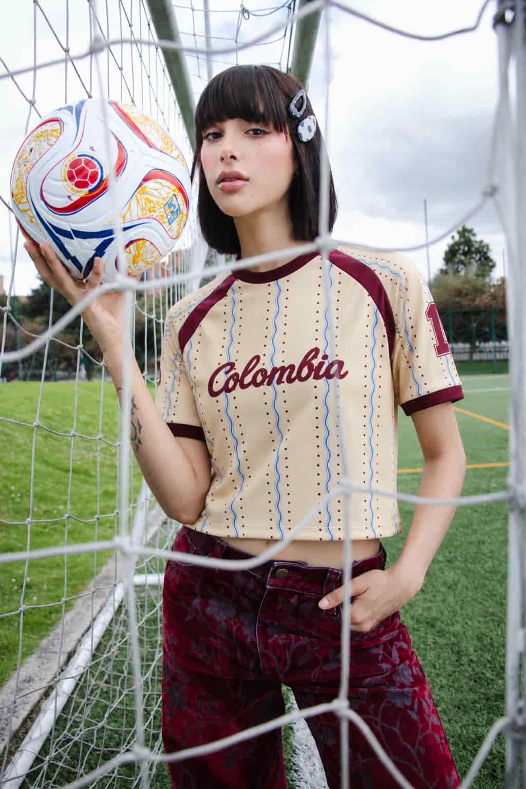 Camiseta Fútbol Colombia Axspen - miniatura 1
