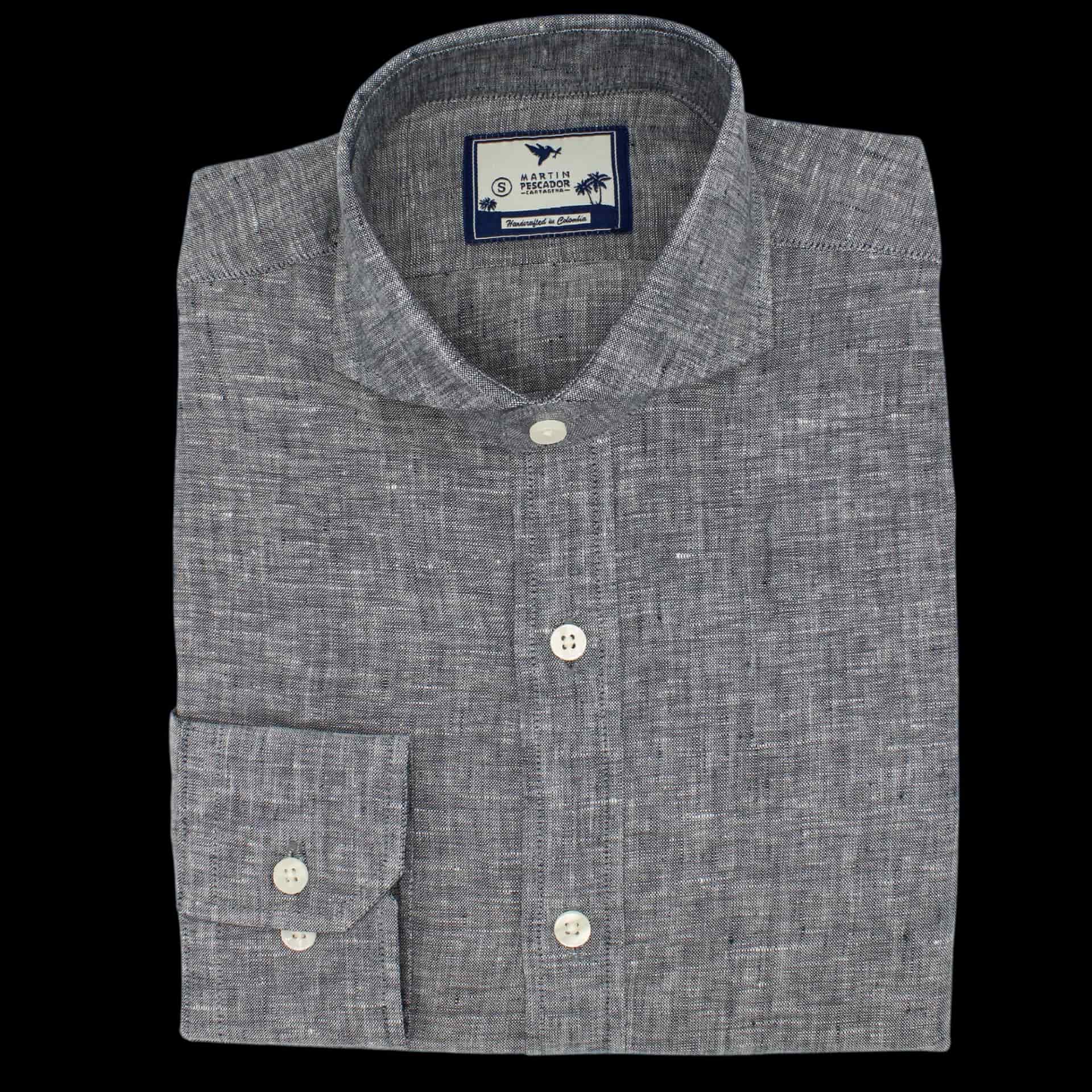 Camisas 100% Lino Cuello Francés- European Flax - miniatura 3